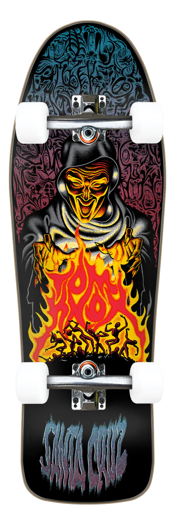 10.07in Tom Knox Firepit Reissue Santa Cruz Premium Complete Cruiser