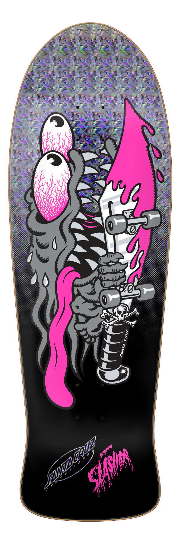 10.1in Keith Meek Slasher Reissue Santa Cruz Skateboard Deck