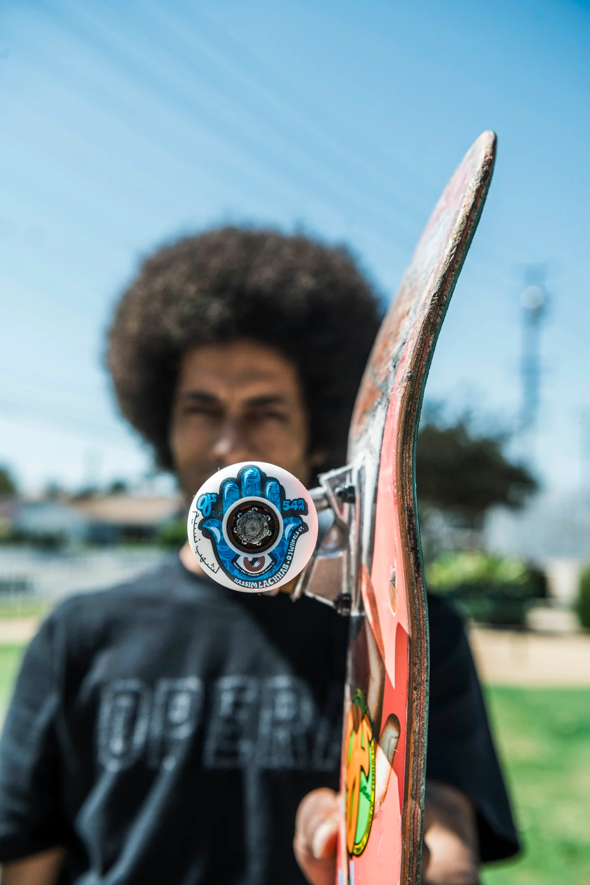 54mm Nassim Lachhab Elite Chubbies 99a OJ Skateboard Wheels - Image 5