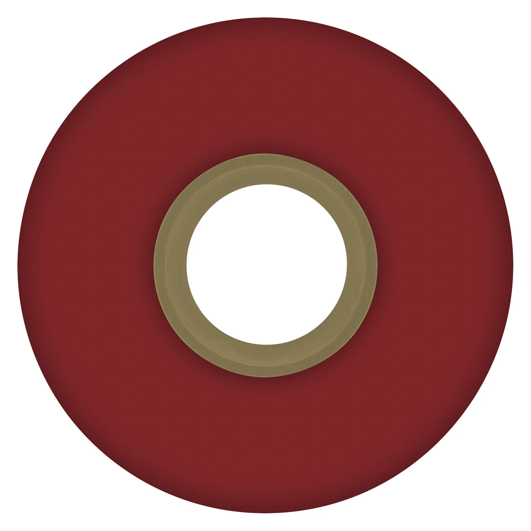 56mm Clouds Maroon/Gold 92a Ricta Skateboard Wheels - Image 2