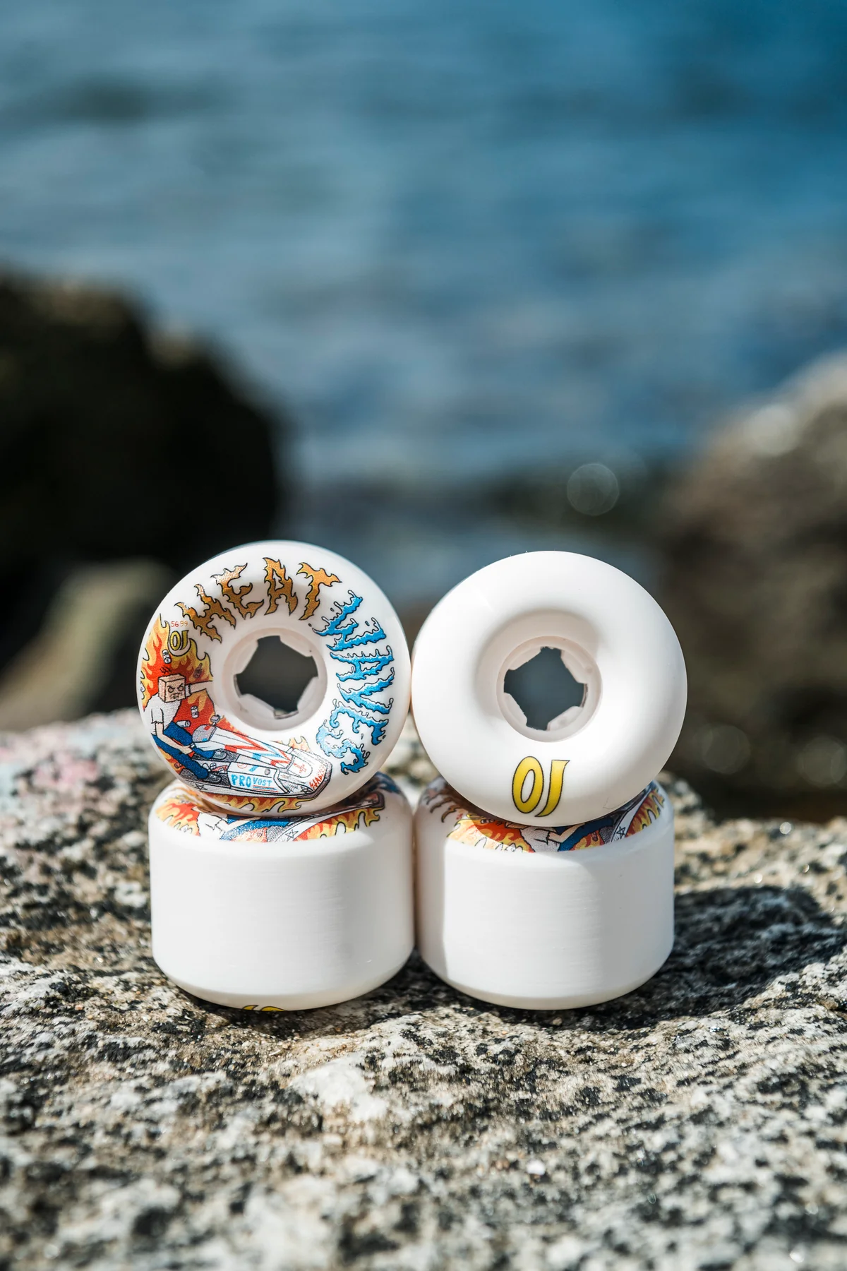 56mm Collin Provost Elite Full Combo 99a OJ Skateboard Wheels - Image 5