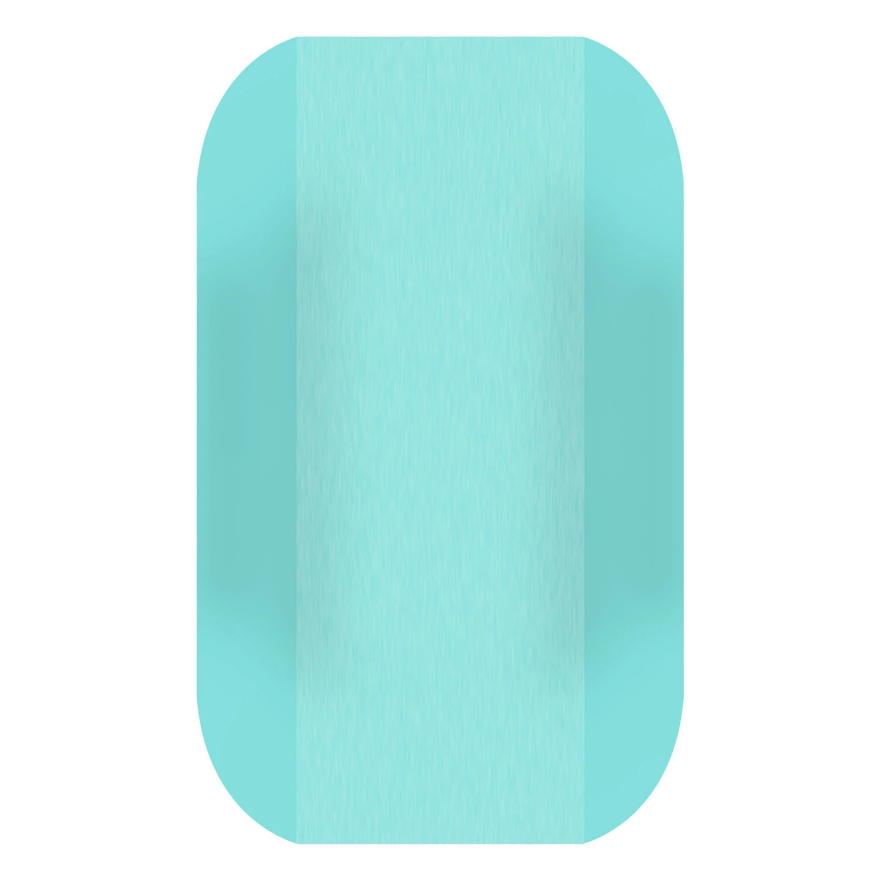 57mm Clouds Transparent Aqua/White 78a Ricta Skateboard Wheels - Image 3
