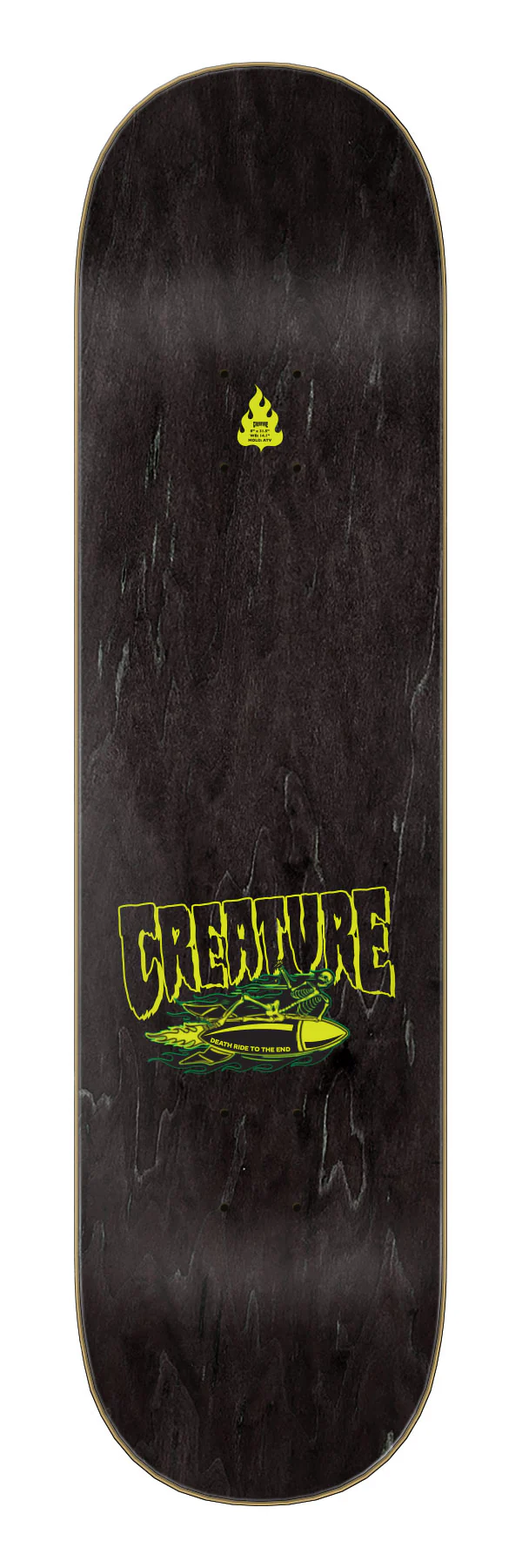 8.00in Death Riders Creature Stumps Birch Skateboard Deck - Image 2