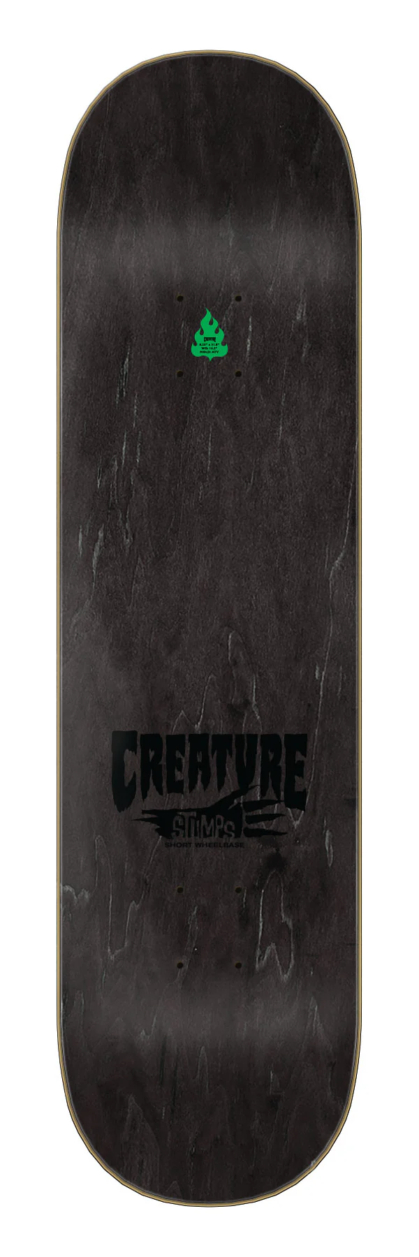 8.25in Assorted Color Logo Stumps Creature Skateboard Deck - Image 7