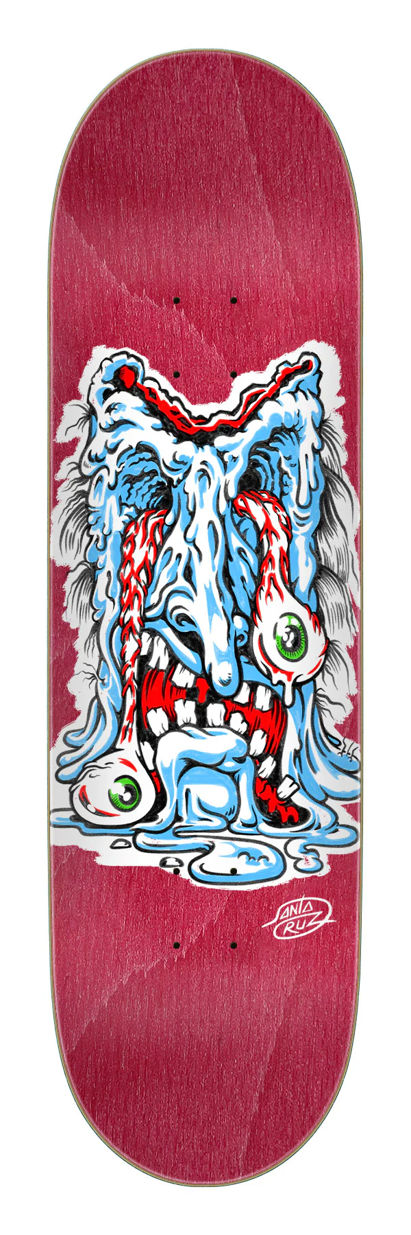 8.50in Rob Roskopp Meltdown Santa Cruz FeelBase Skateboard Deck