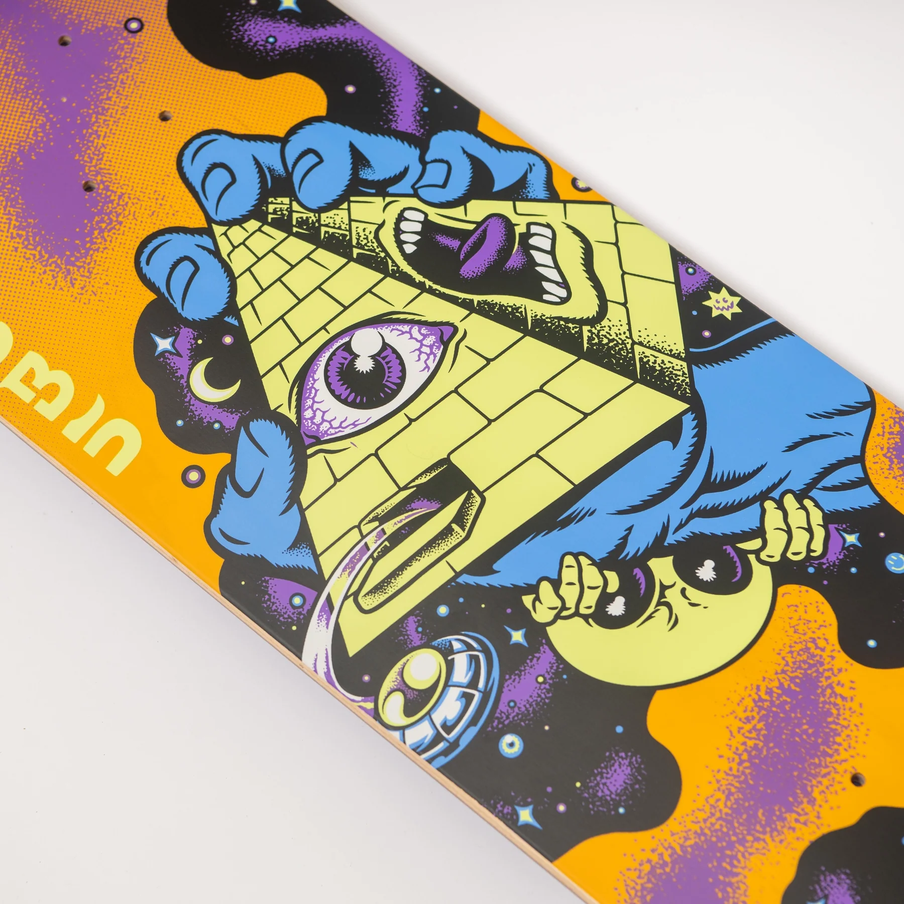 8.5in Knibbs Invasion Hand Santa Cruz Skateboard Deck - Image 4