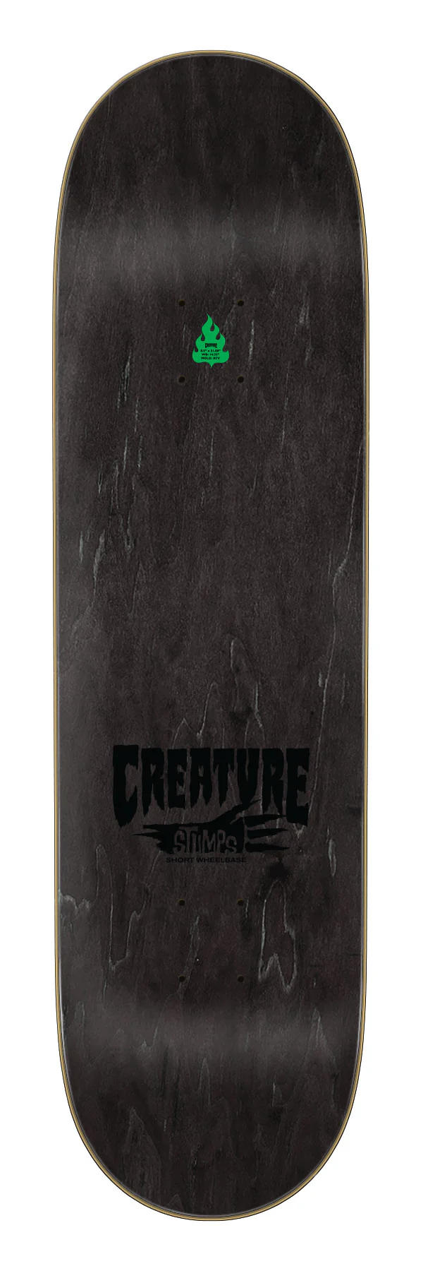 8.51in Assorted Color Logo Stumps Creature Skateboard Deck - Image 7