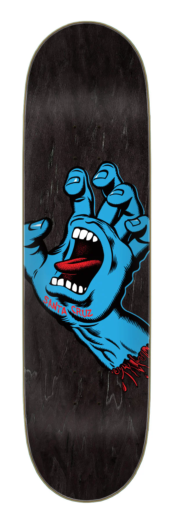 8.5in Screaming Hand Santa Cruz Skateboard Deck