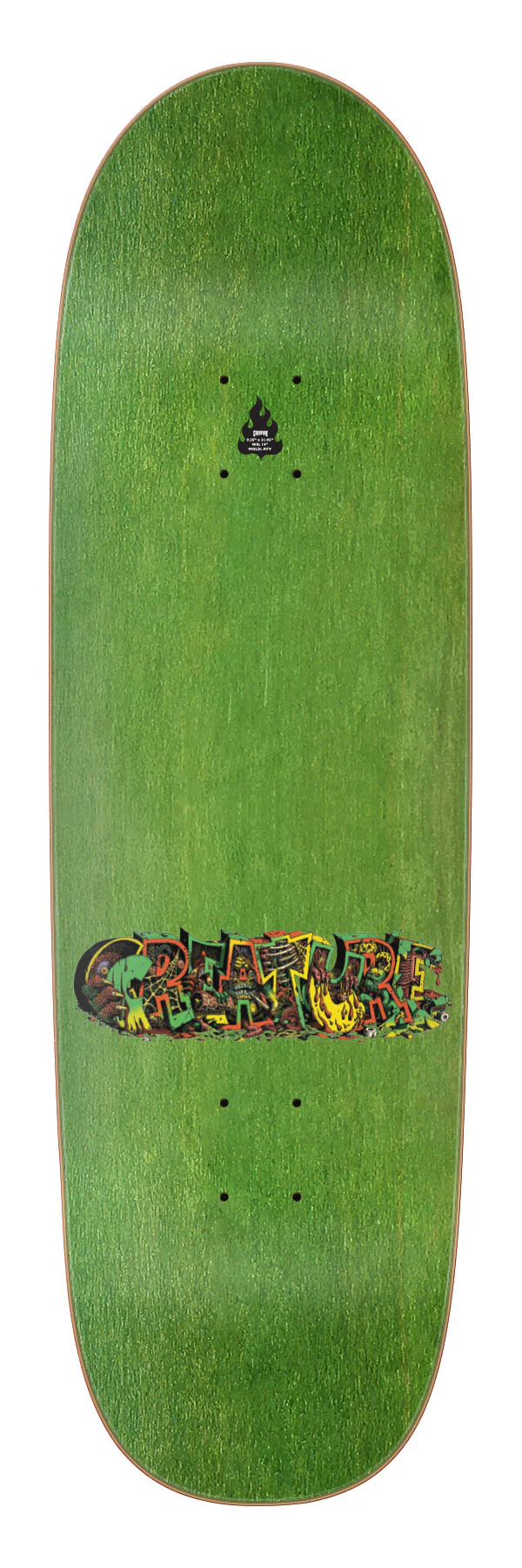9.25in Hallucination Creature Egg Skateboard Deck - Image 2
