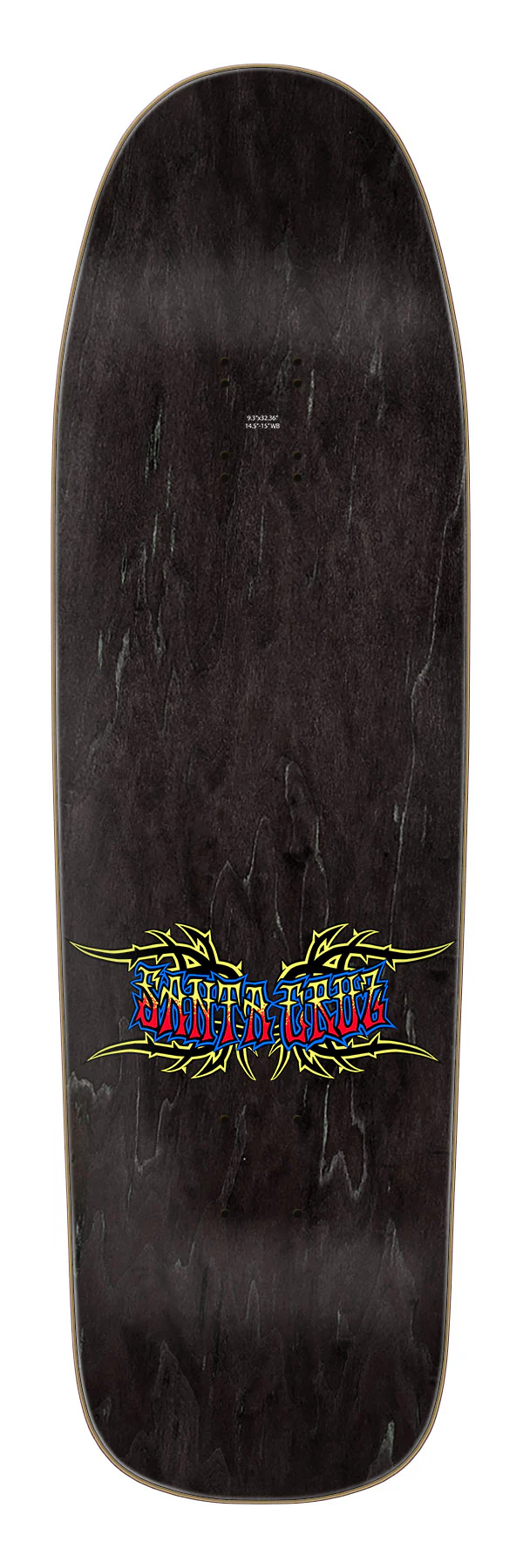 9.30in Eric Dressen Rose Crew Five Santa Cruz Shaped Skateboard Deck - Image 2