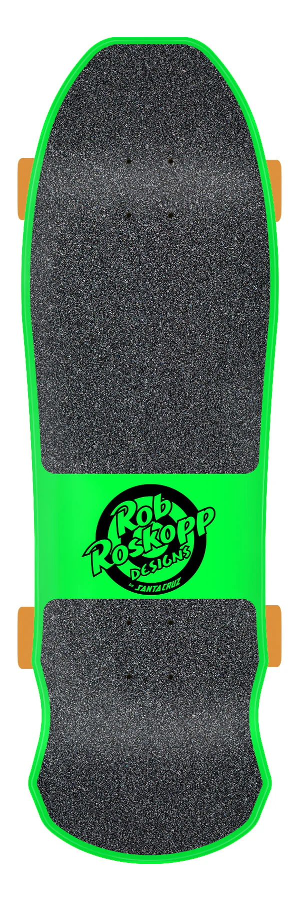 9.5in Roskopp Face Green Reissue Santa Cruz Premium Complete Cruiser - Image 2