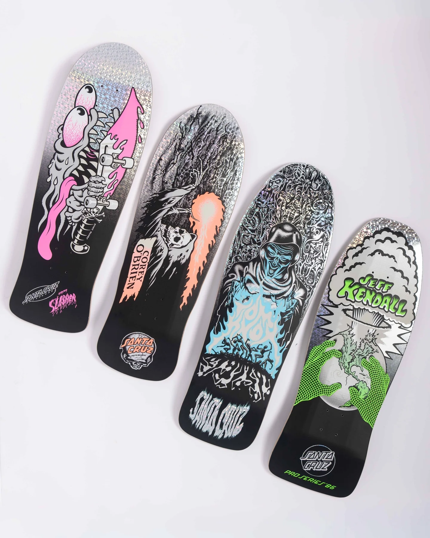 9.84in Corey OBrien Reaper Reissue Santa Cruz Skateboard Deck - Image 3