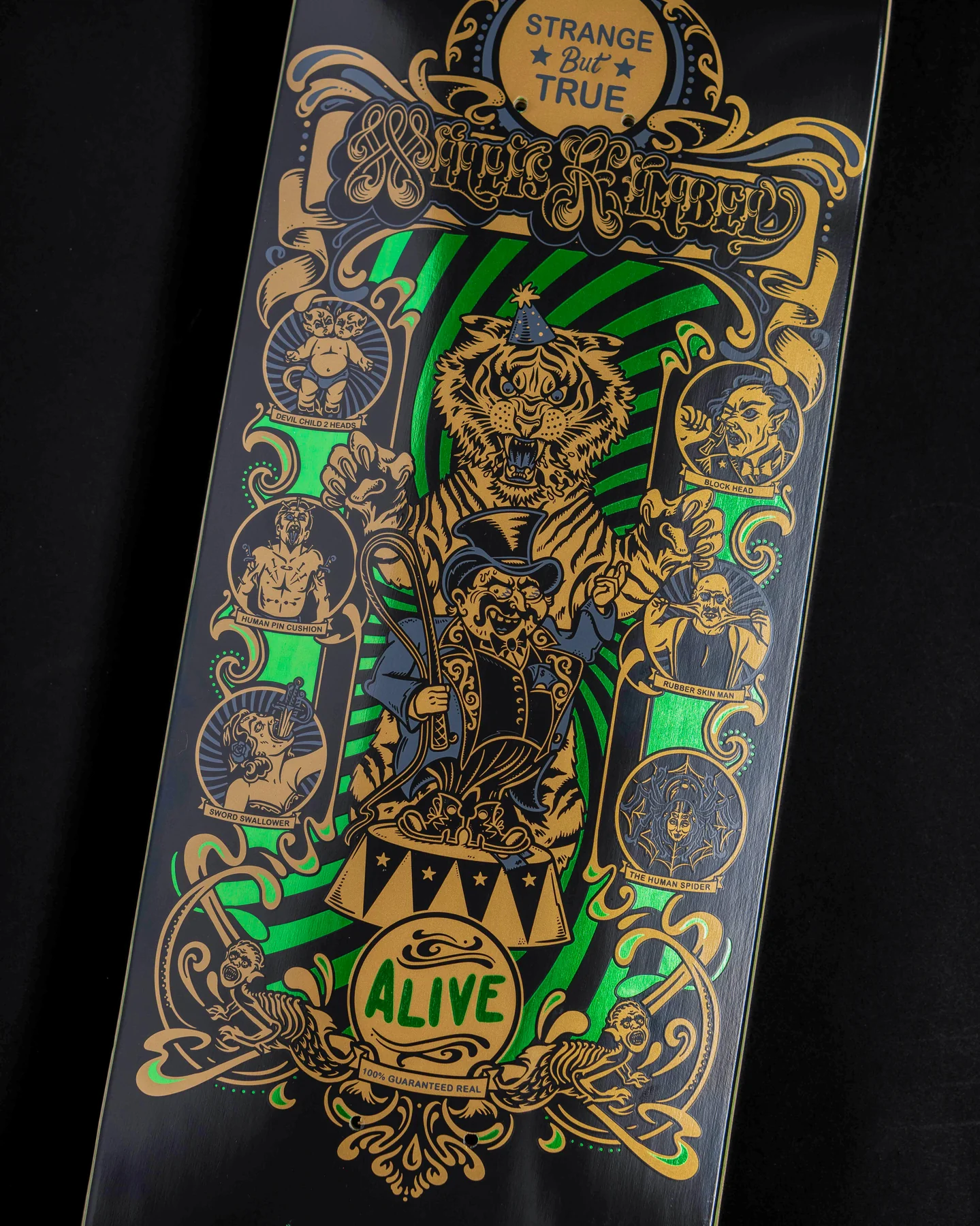 9.0in Willis Kimbel Sideshow Creature Skateboard Deck - Image 3