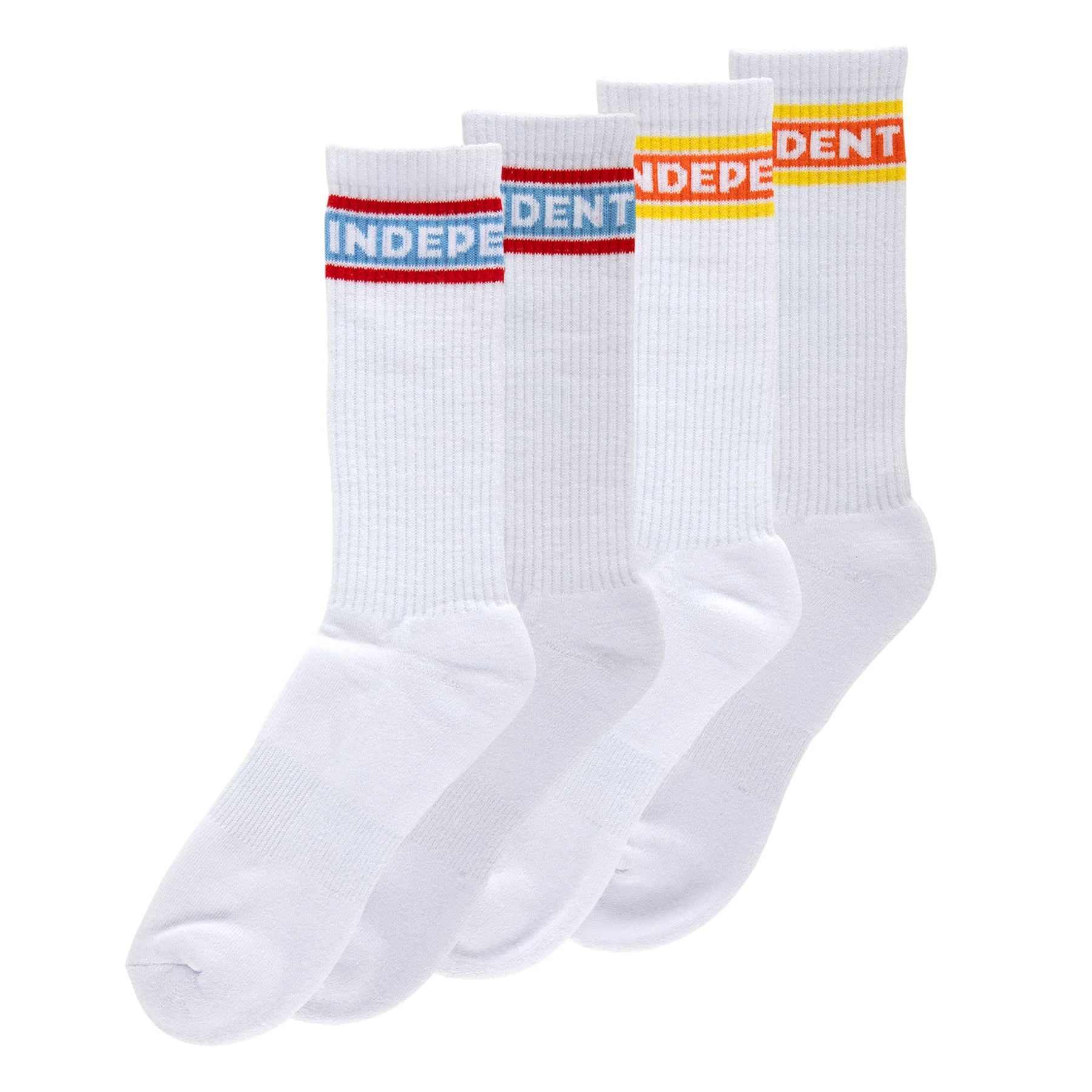 Bar Logo Mens Independent Socks X2 Pairs - Image 3