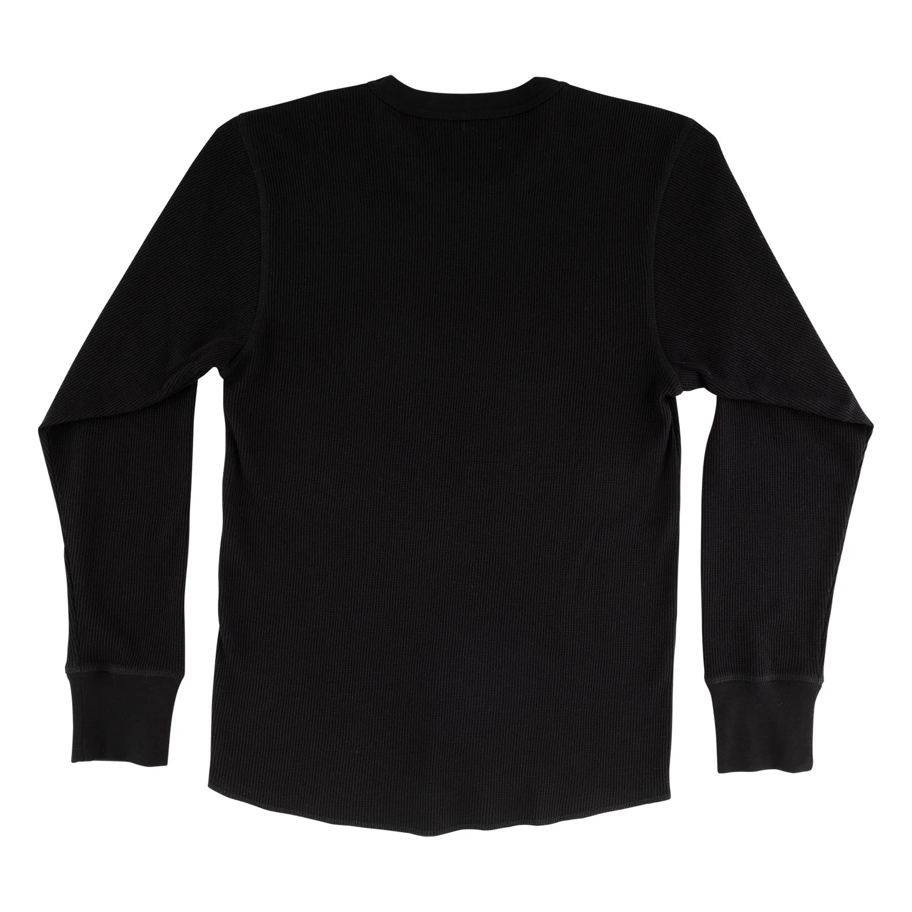 Bar Logo Waffle Thermal Mens Independent Longsleeve T-Shirt - Image 2