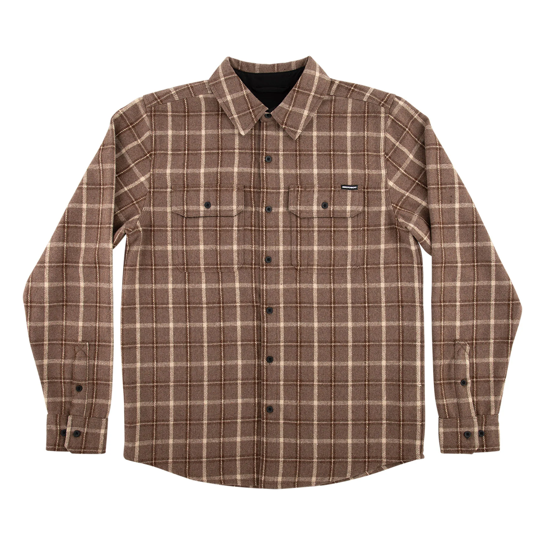 Belmont Mens Independent Longsleeve Flannel Shirt - Image 16