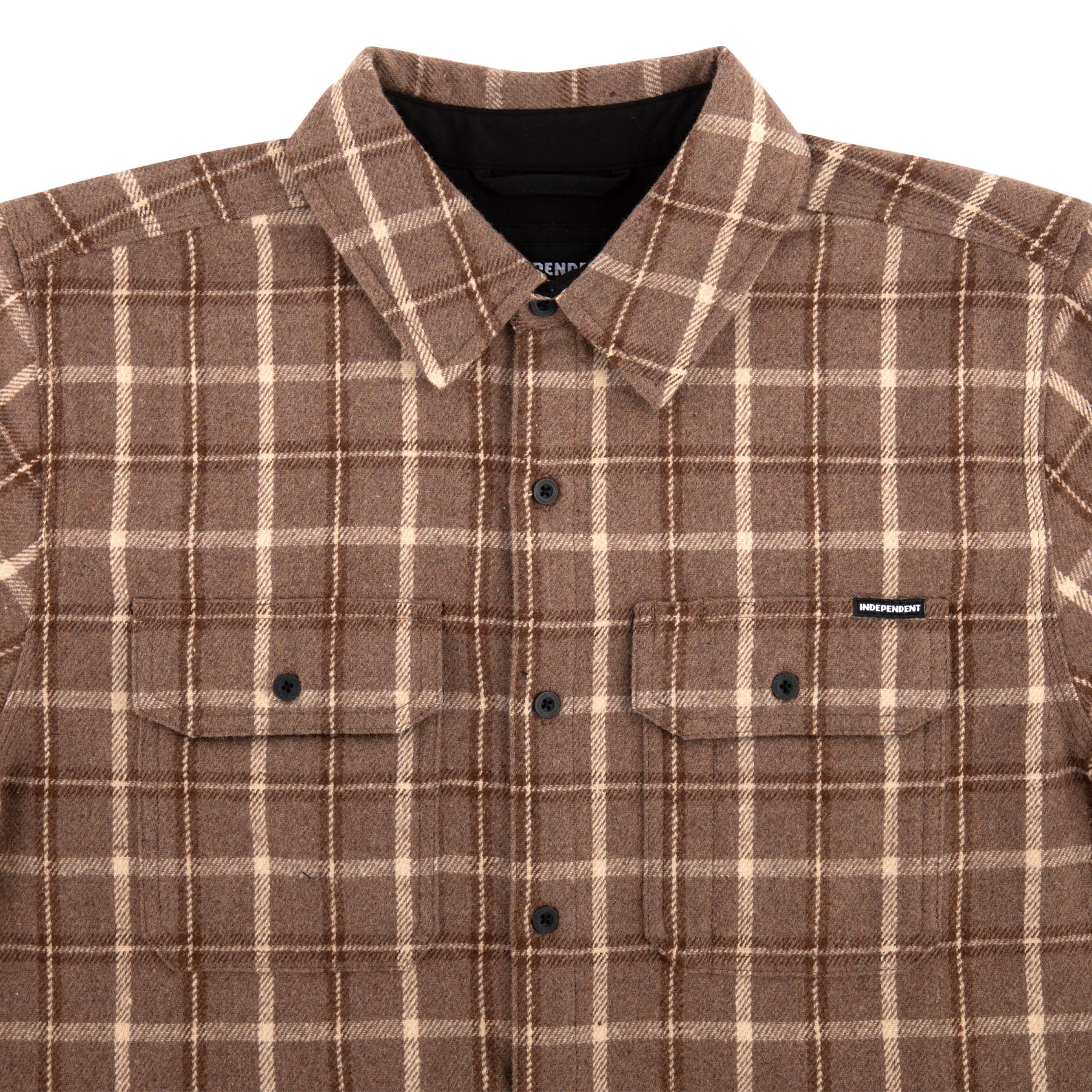 Belmont Mens Independent Longsleeve Flannel Shirt - Image 18