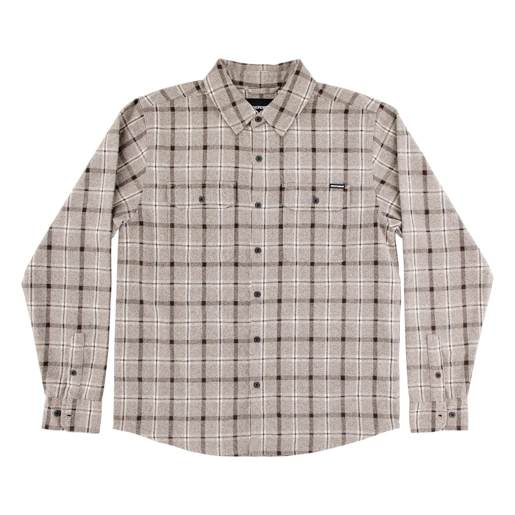 Belmont Mens Independent Longsleeve Flannel Shirt - Image 21