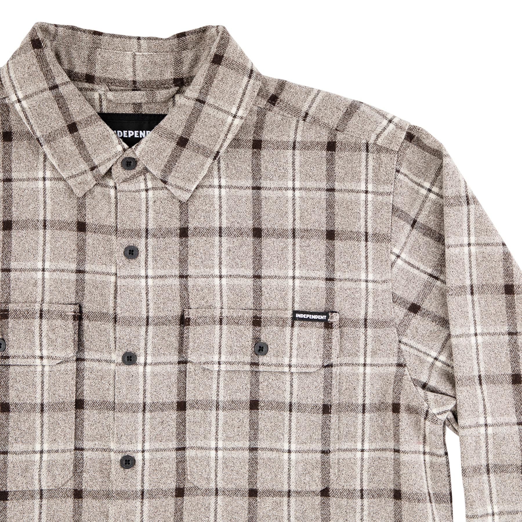 Belmont Mens Independent Longsleeve Flannel Shirt - Image 23