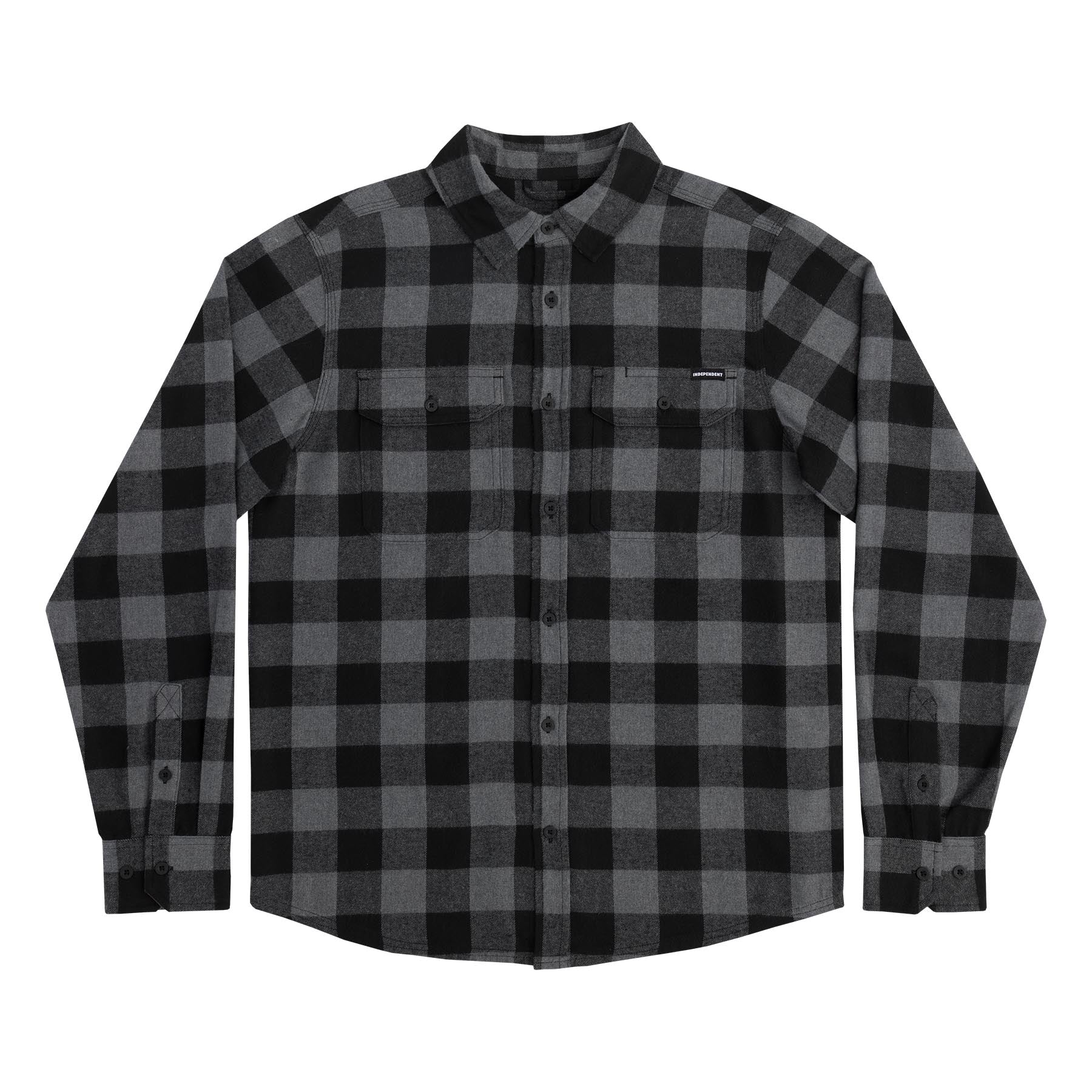 Belmont Mens Independent Longsleeve Flannel Shirt - Image 24