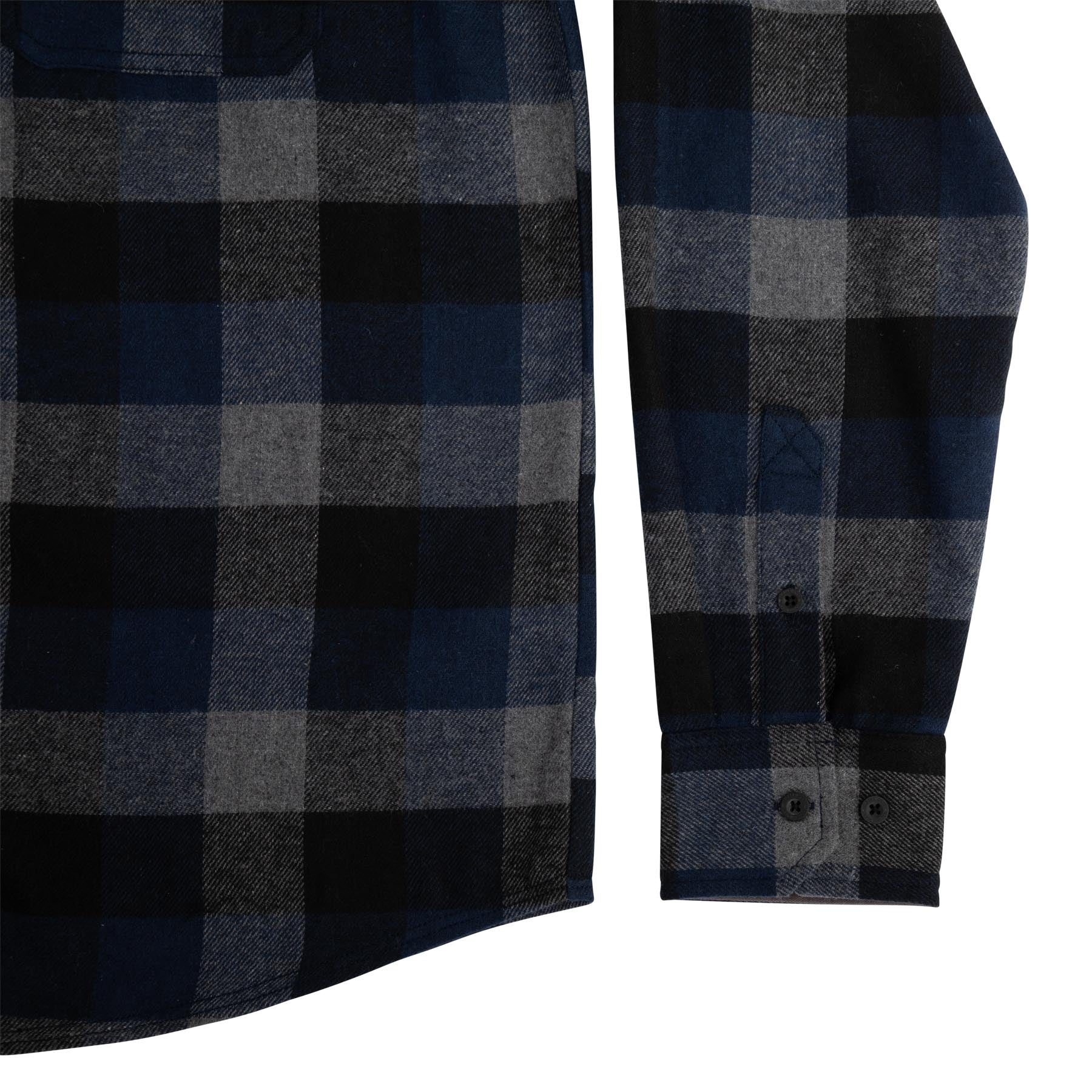 Belmont Mens Independent Longsleeve Flannel Shirt - Image 53