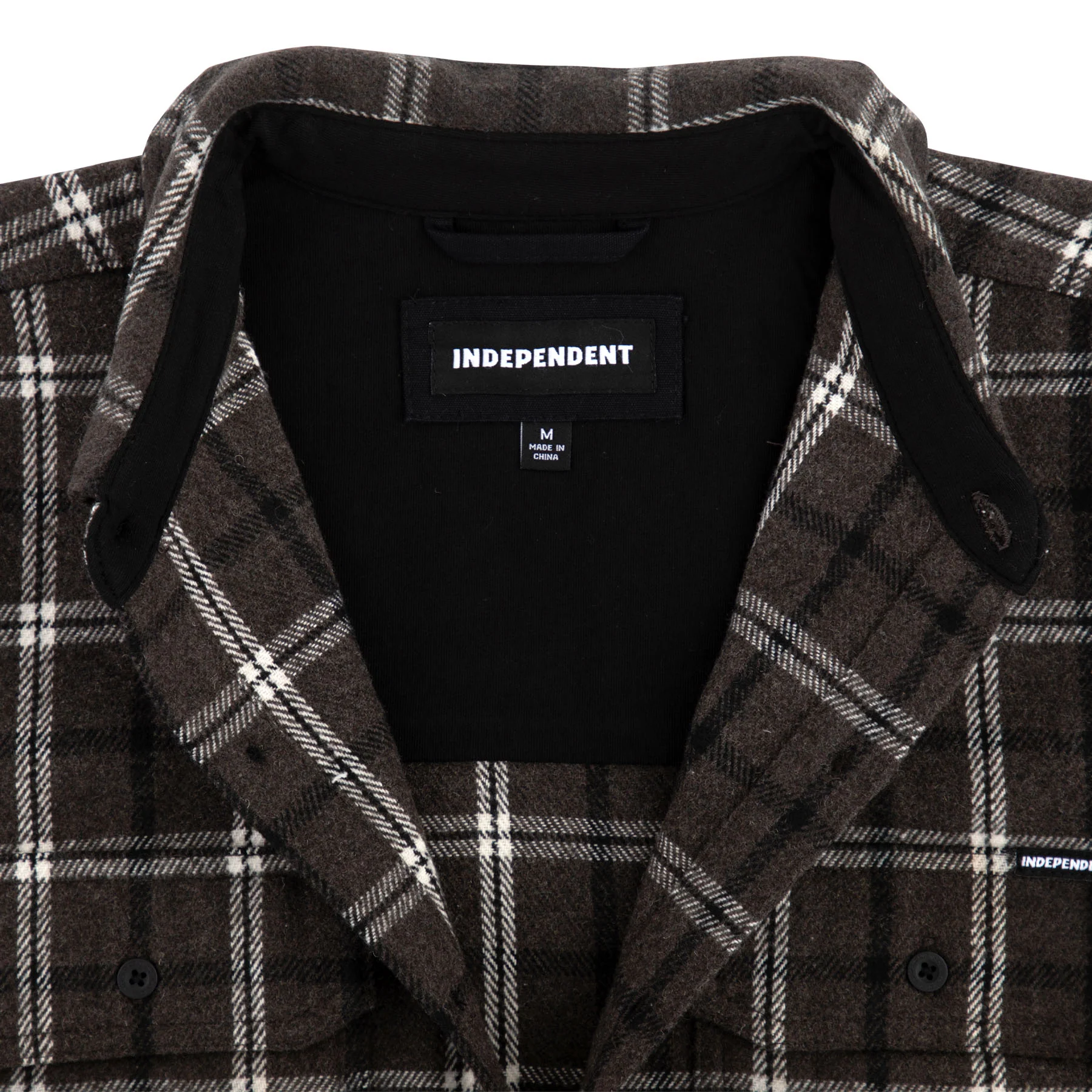 Belmont Mens Independent Longsleeve Flannel Shirt - Image 8
