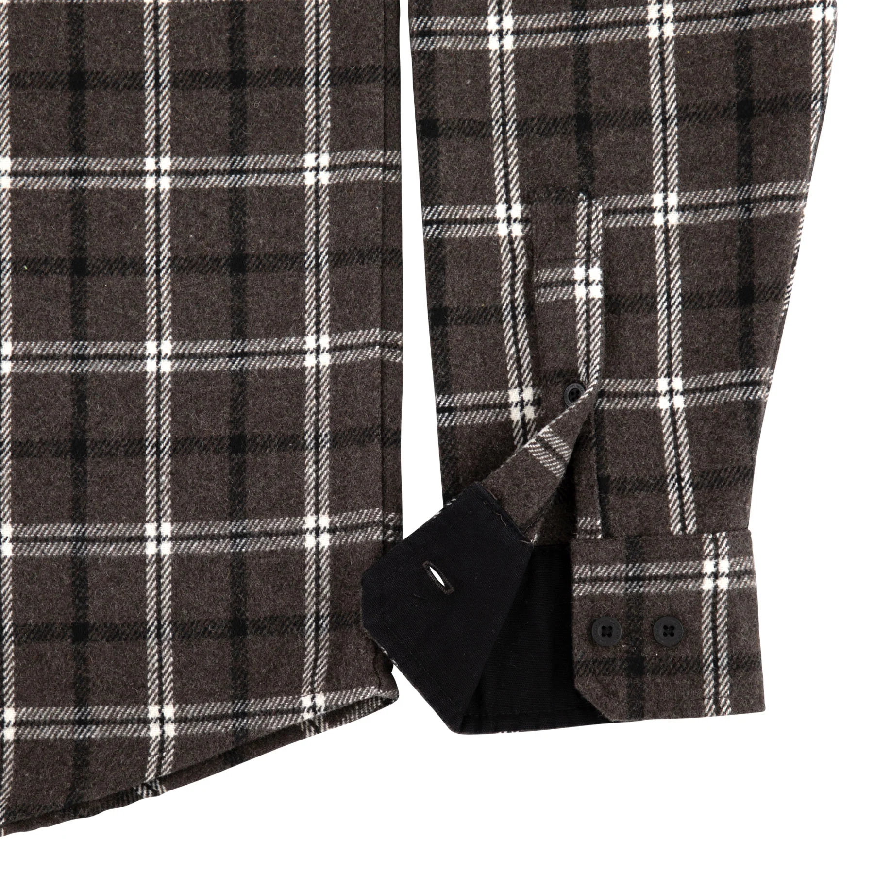 Belmont Mens Independent Longsleeve Flannel Shirt - Image 9