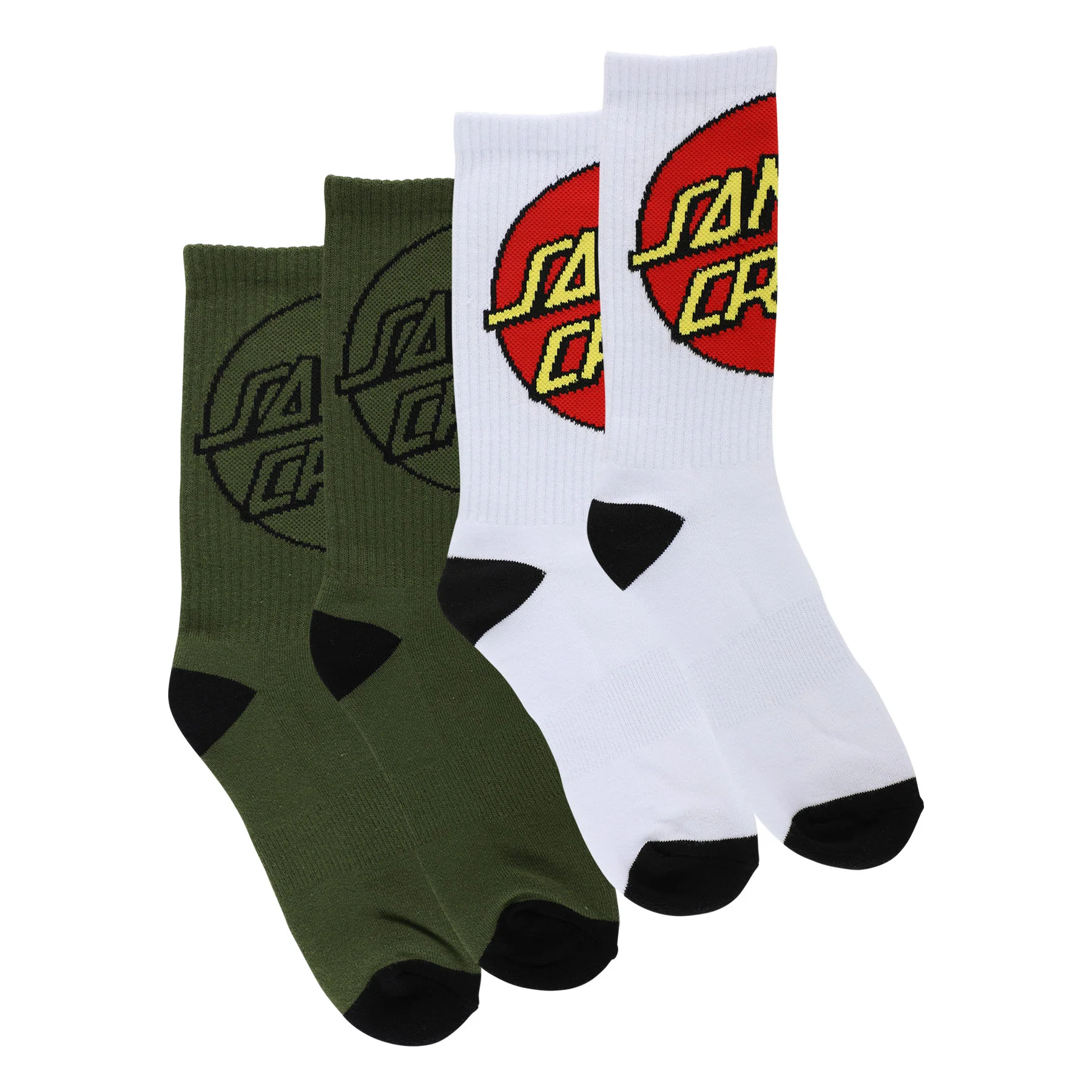 Big Cruz Mens Santa Cruz Socks X2 Pairs - Image 5