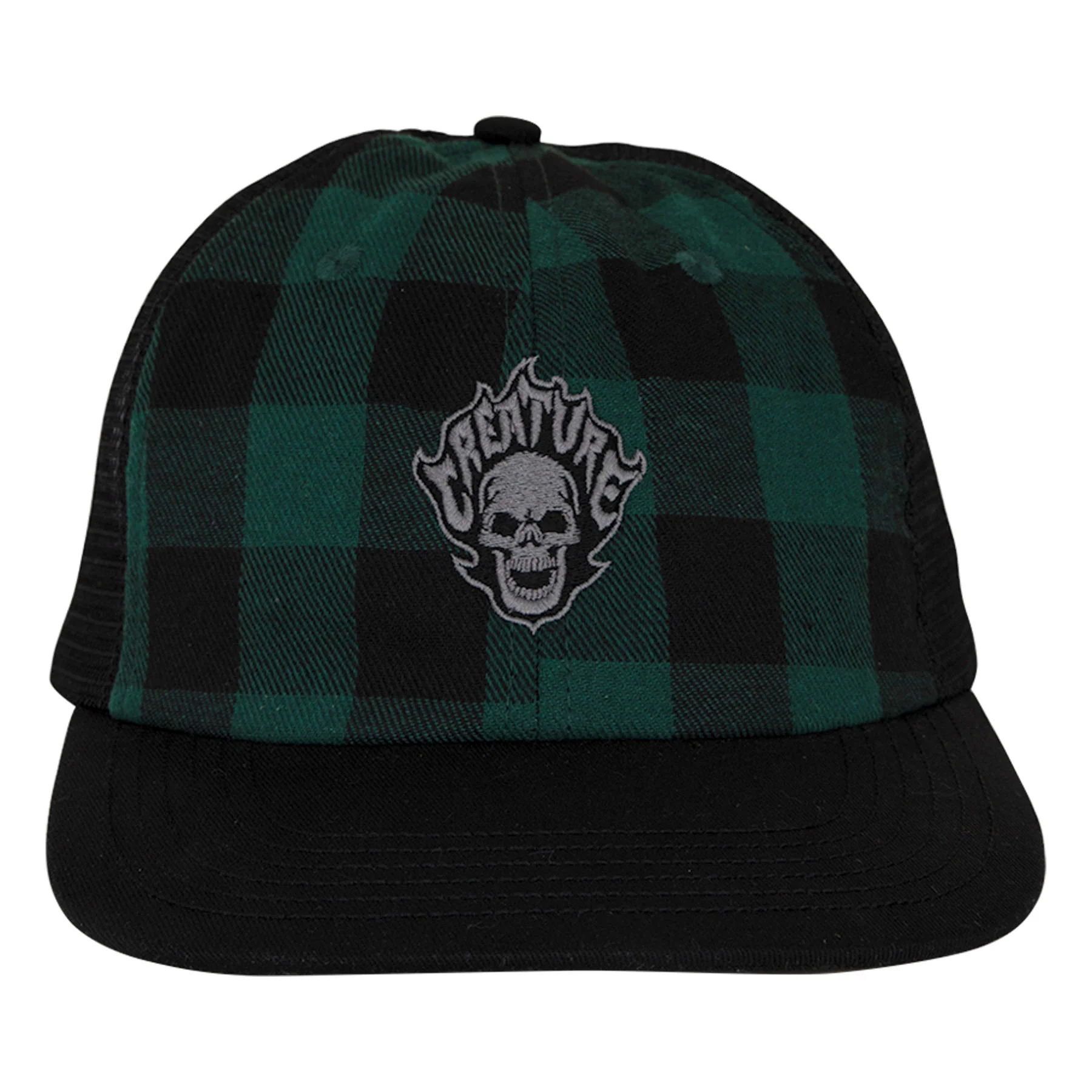 Bonehead Flame Creature Trucker Hat - Image 7