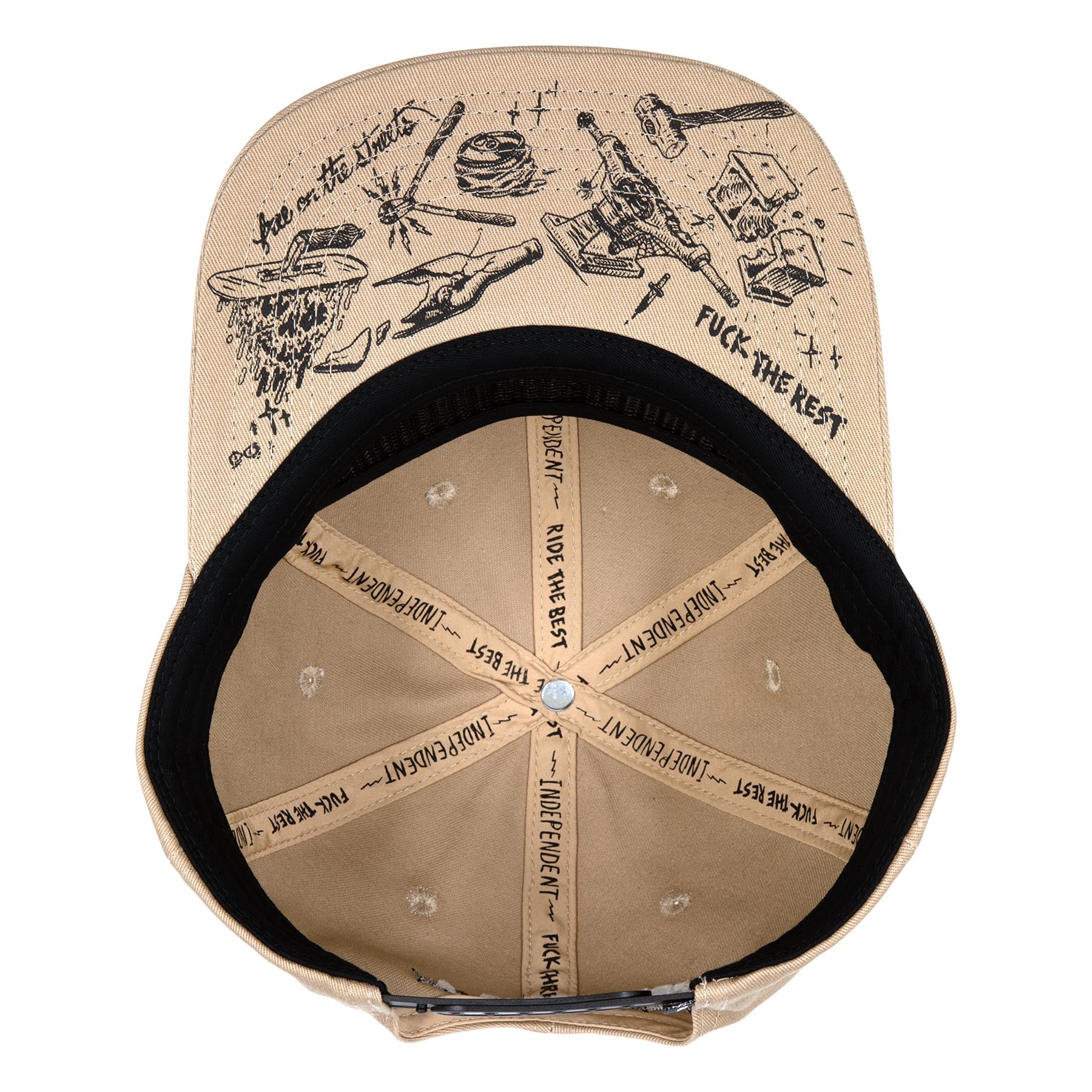 Bratrud Notebook Snapback Independent Hat - Image 8