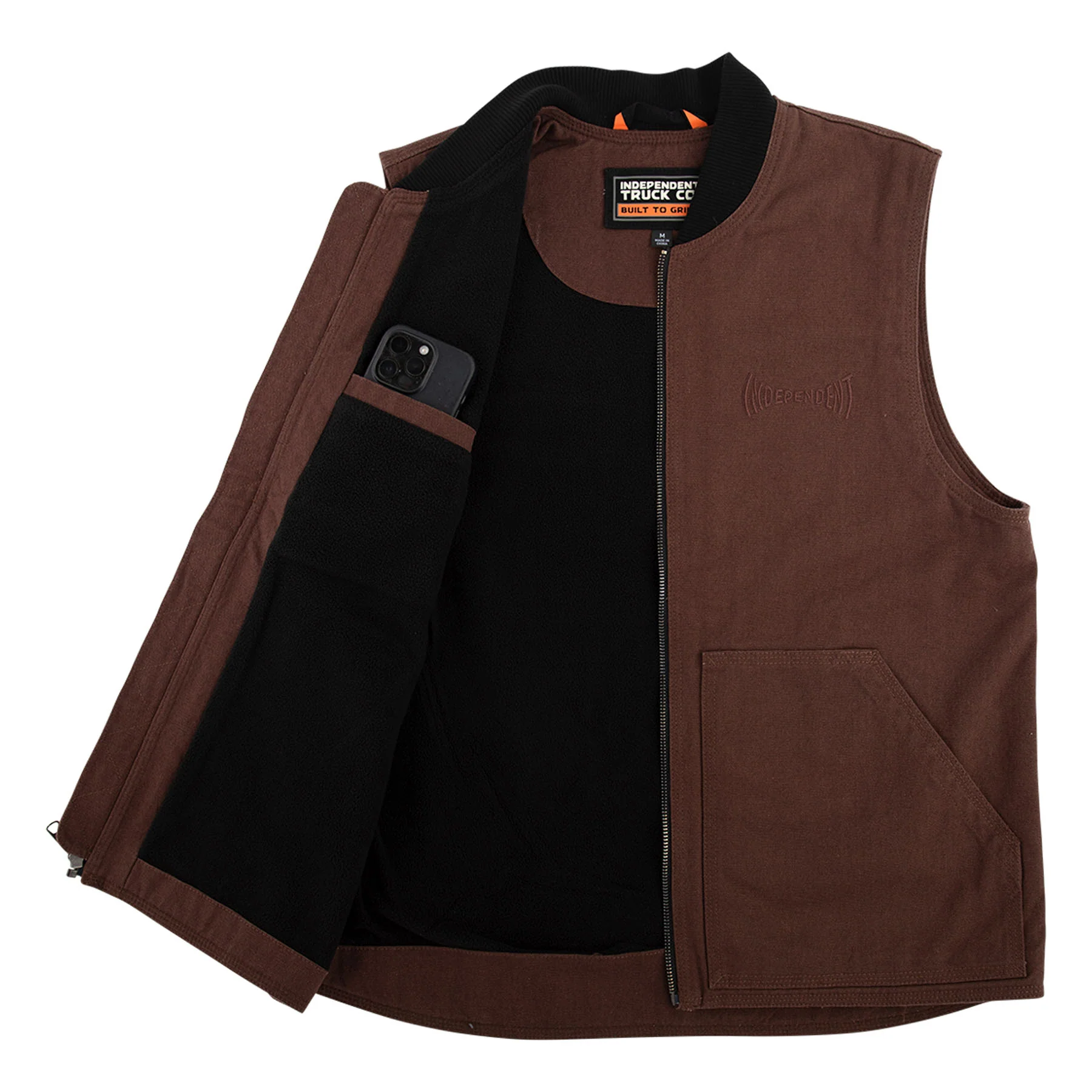 Built To Grind Mens Independent Canvas Vest - Image 11