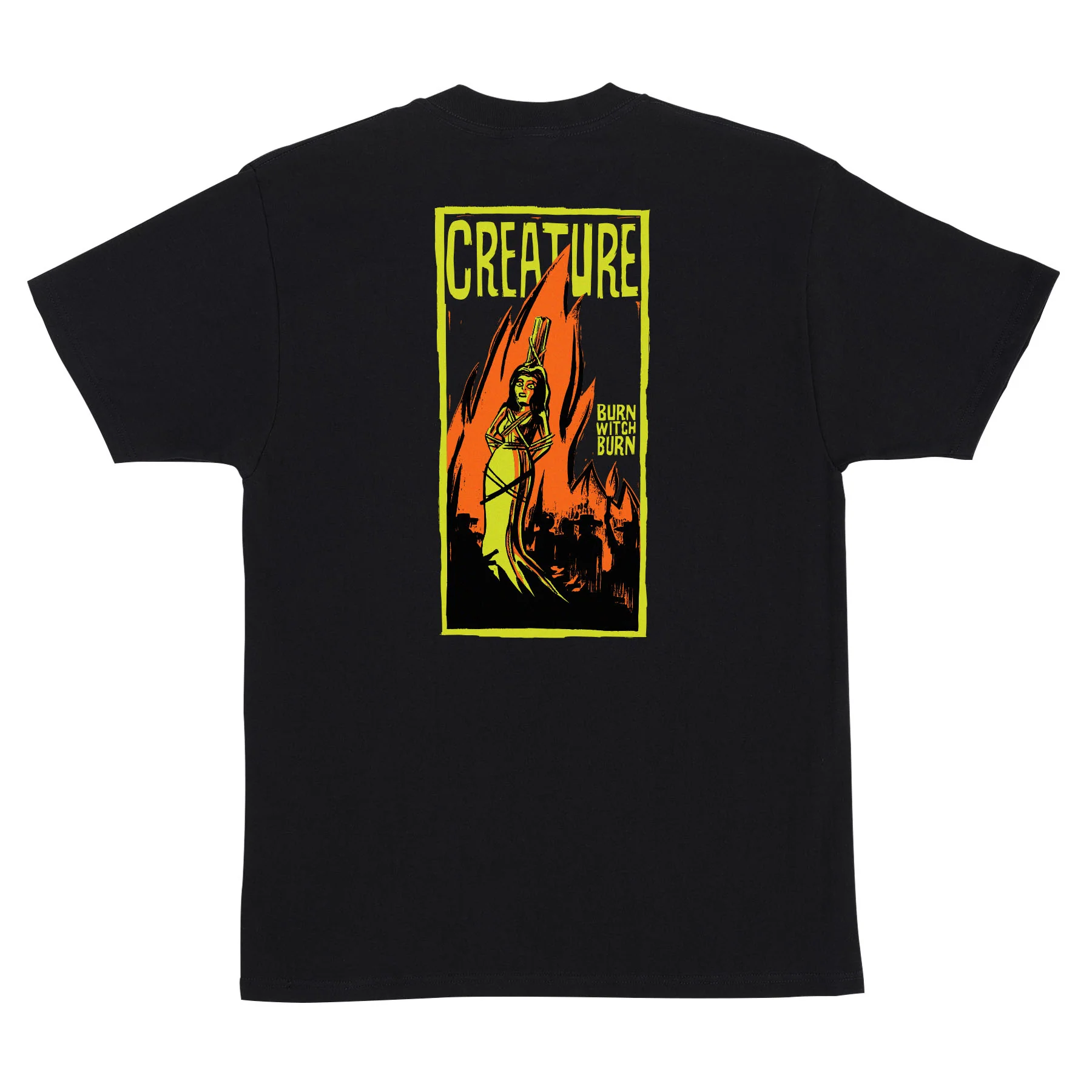 Burn Witch Burn Mens Creature T-Shirt - Image 2