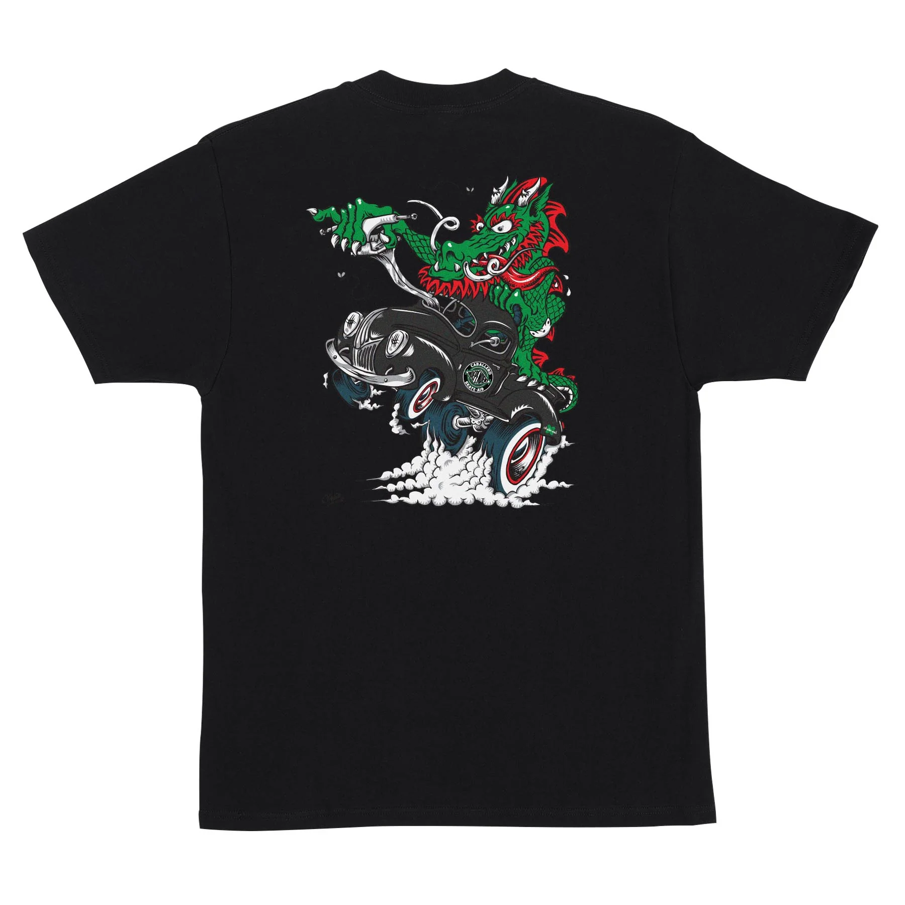 Steve Caballero X Skate Aid Mens Independent T-Shirt - Image 2