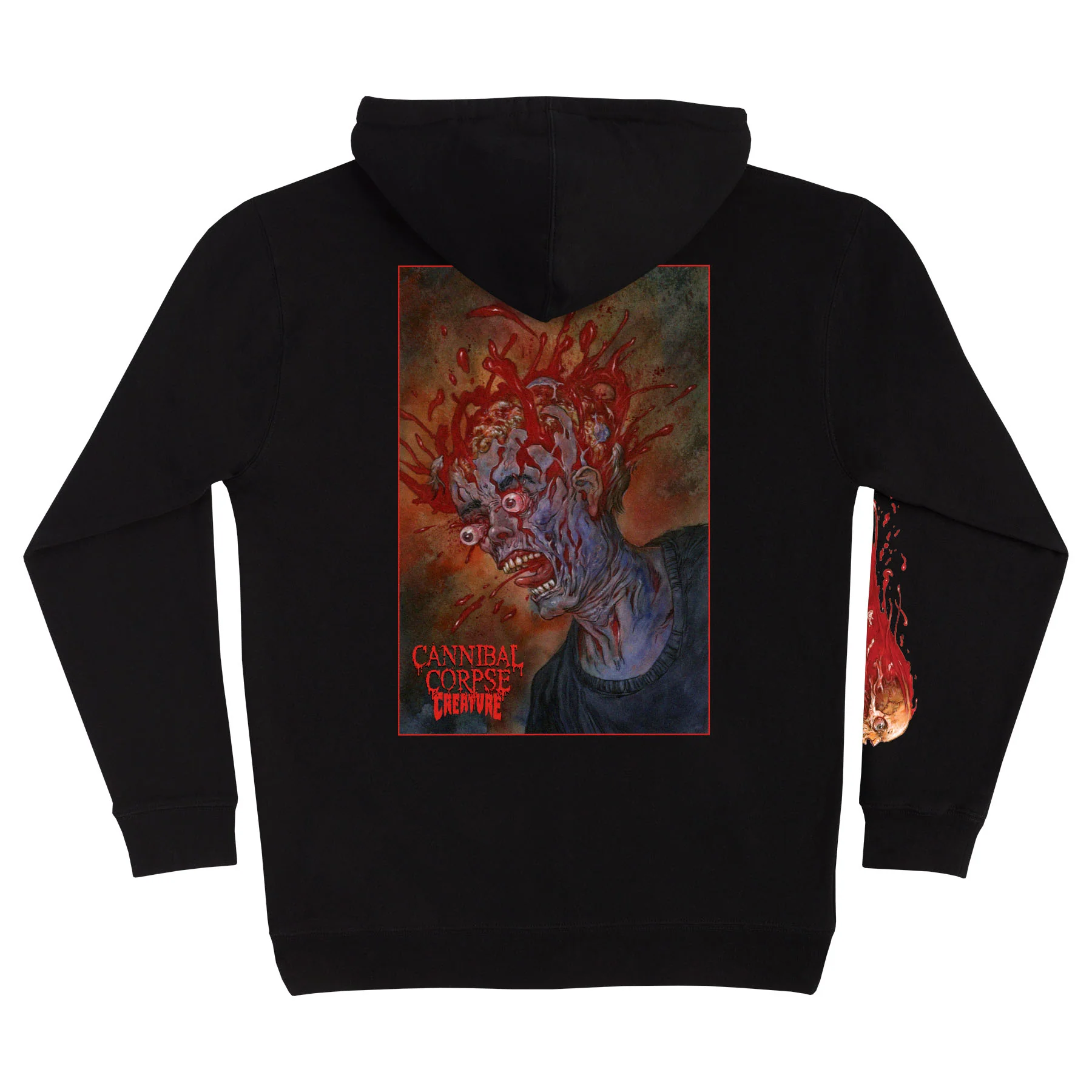 Cannibal Corpse Mens Creature Hoodie - Image 2