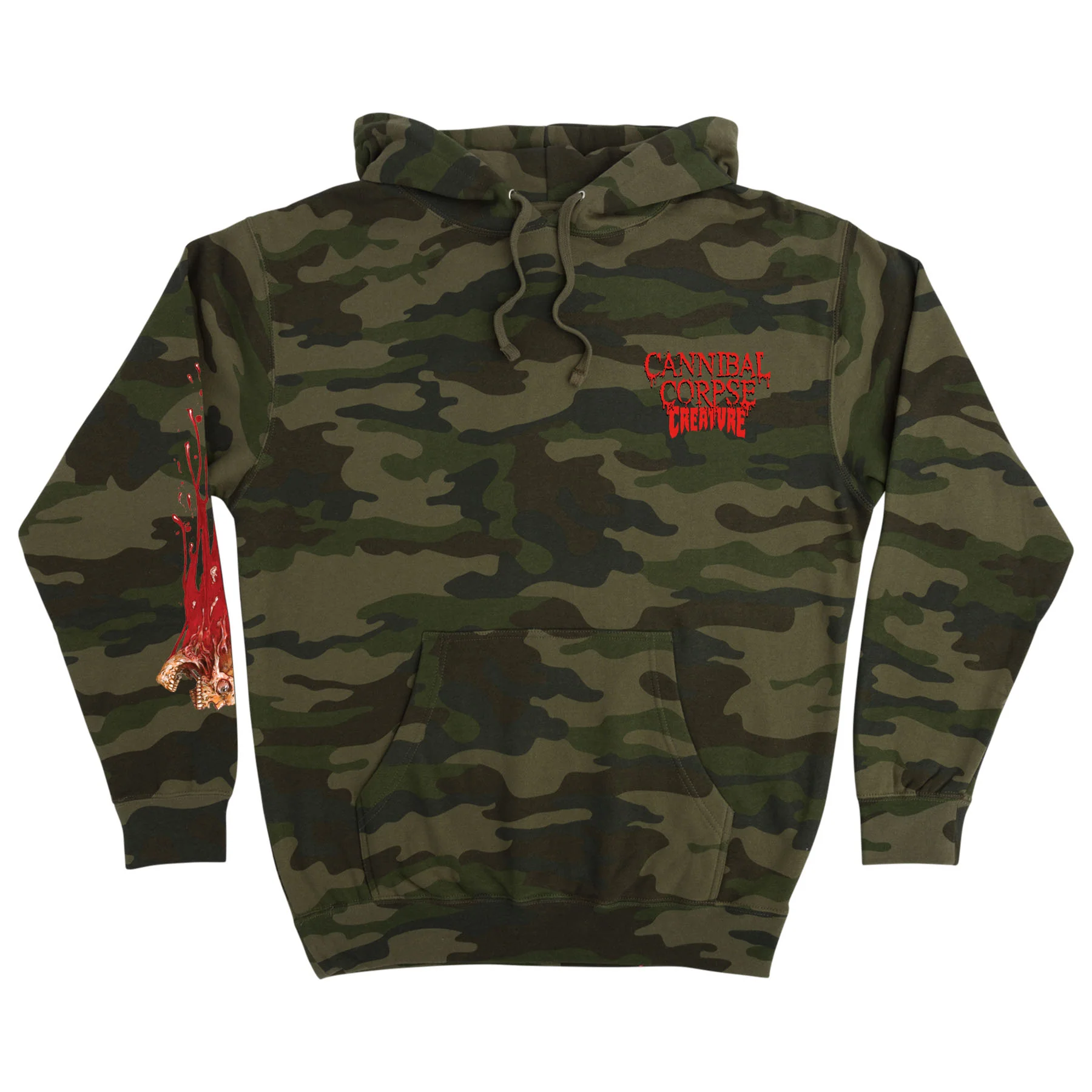 Cannibal Corpse Mens Creature Hoodie - Image 3