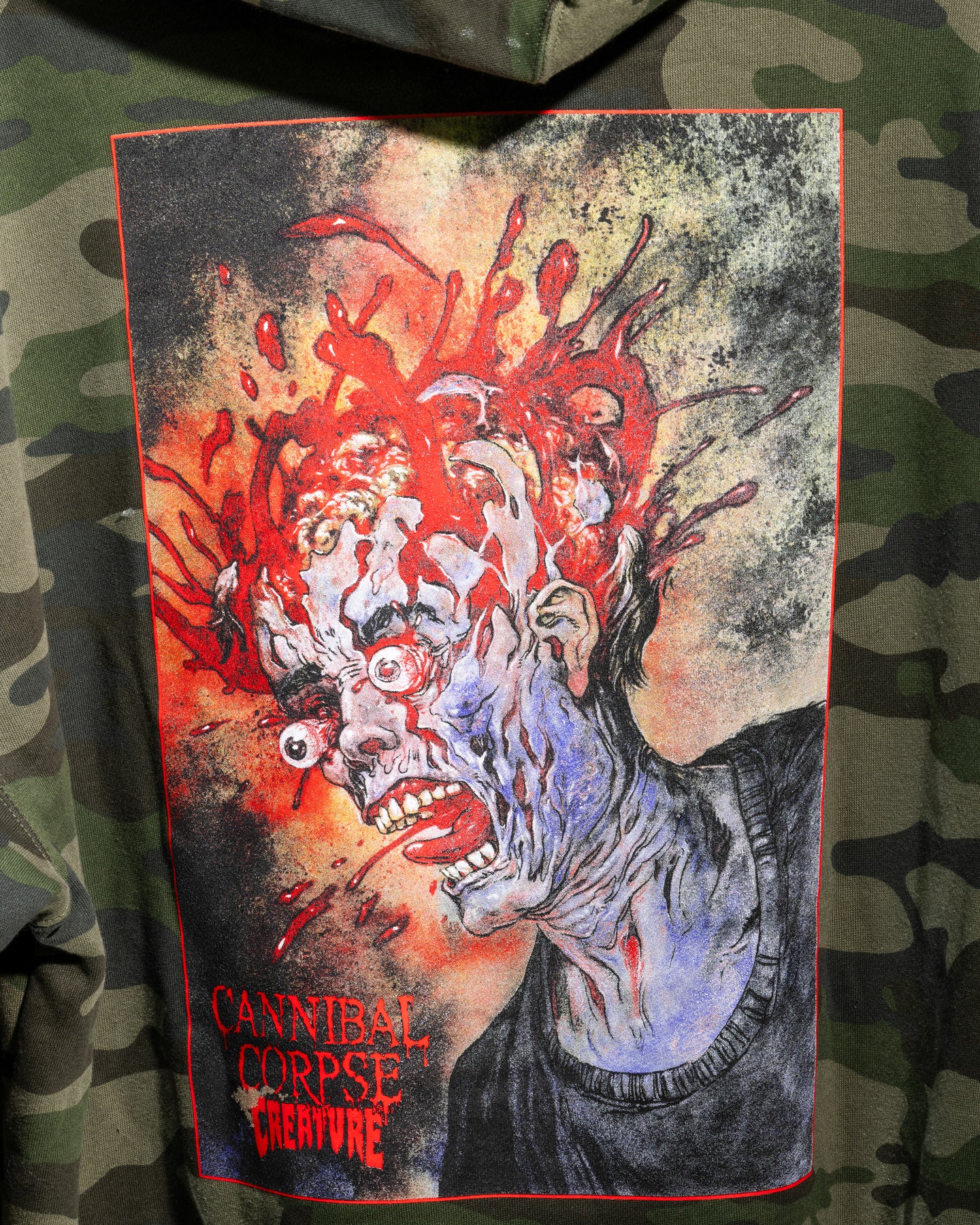 Cannibal Corpse Mens Creature Hoodie - Image 8