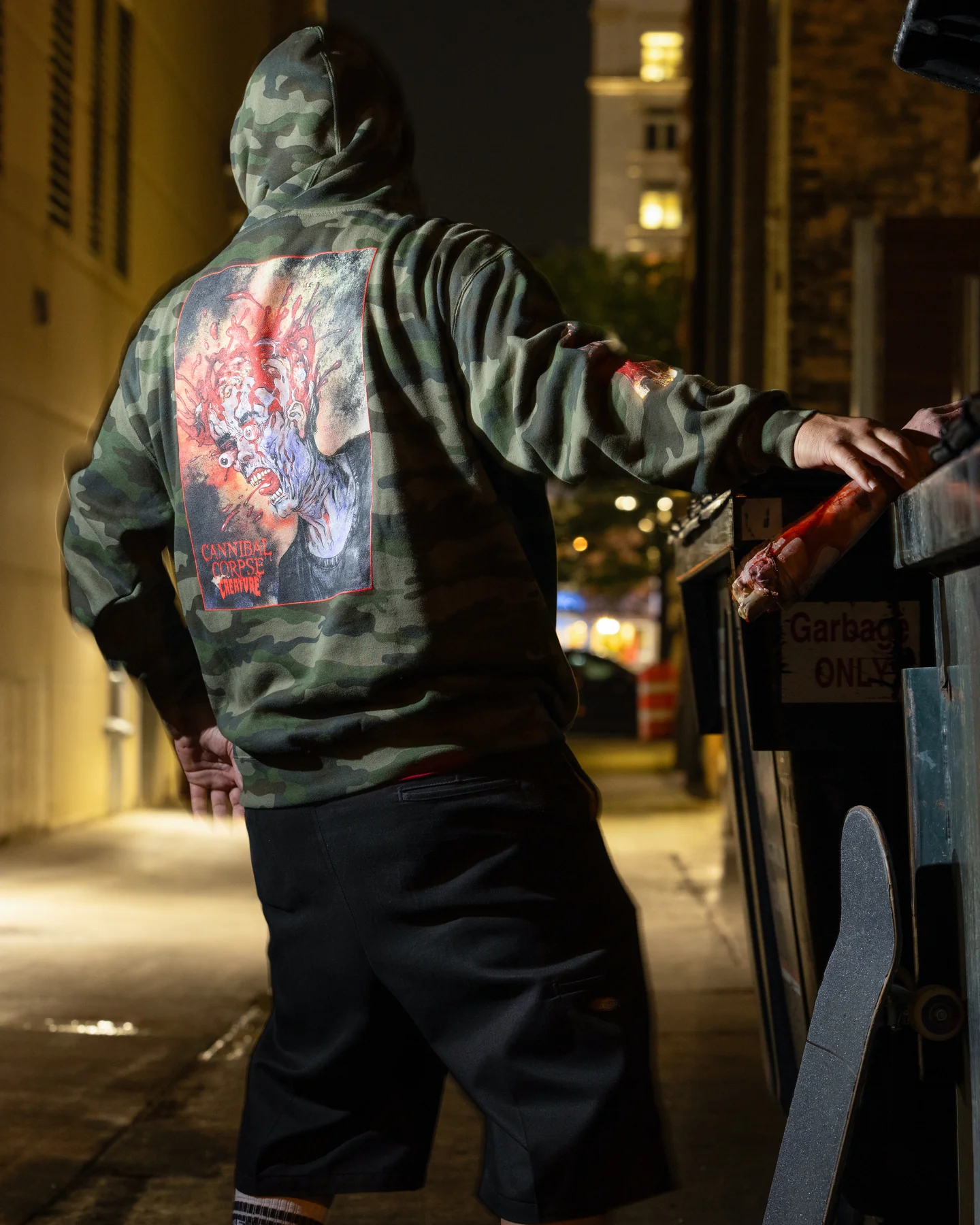 Cannibal Corpse Mens Creature Hoodie - Image 9