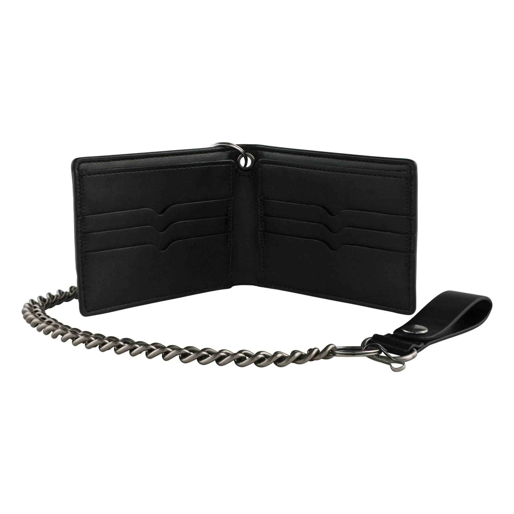 Check Web Strip Santa Cruz Chain Wallet - Image 3