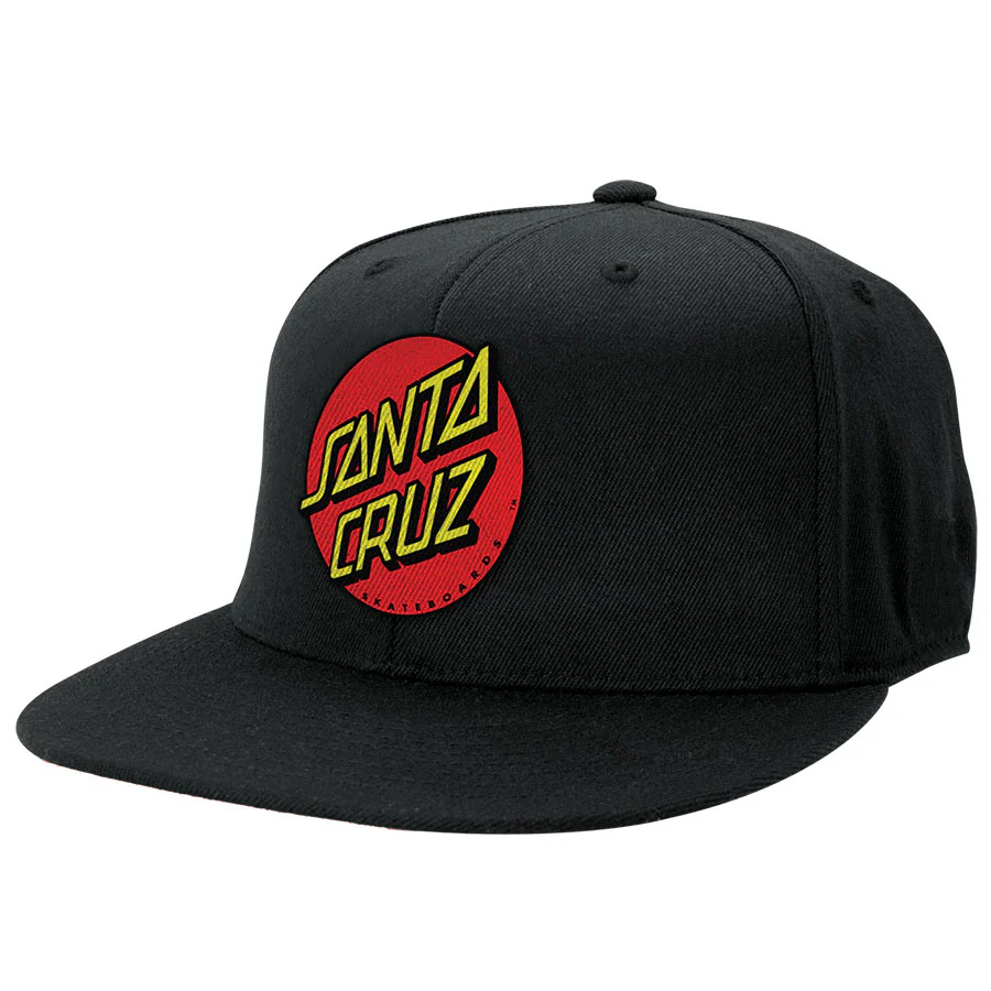 Classic Dot Fitted Stretch High Profile Unisex Santa Cruz Hat