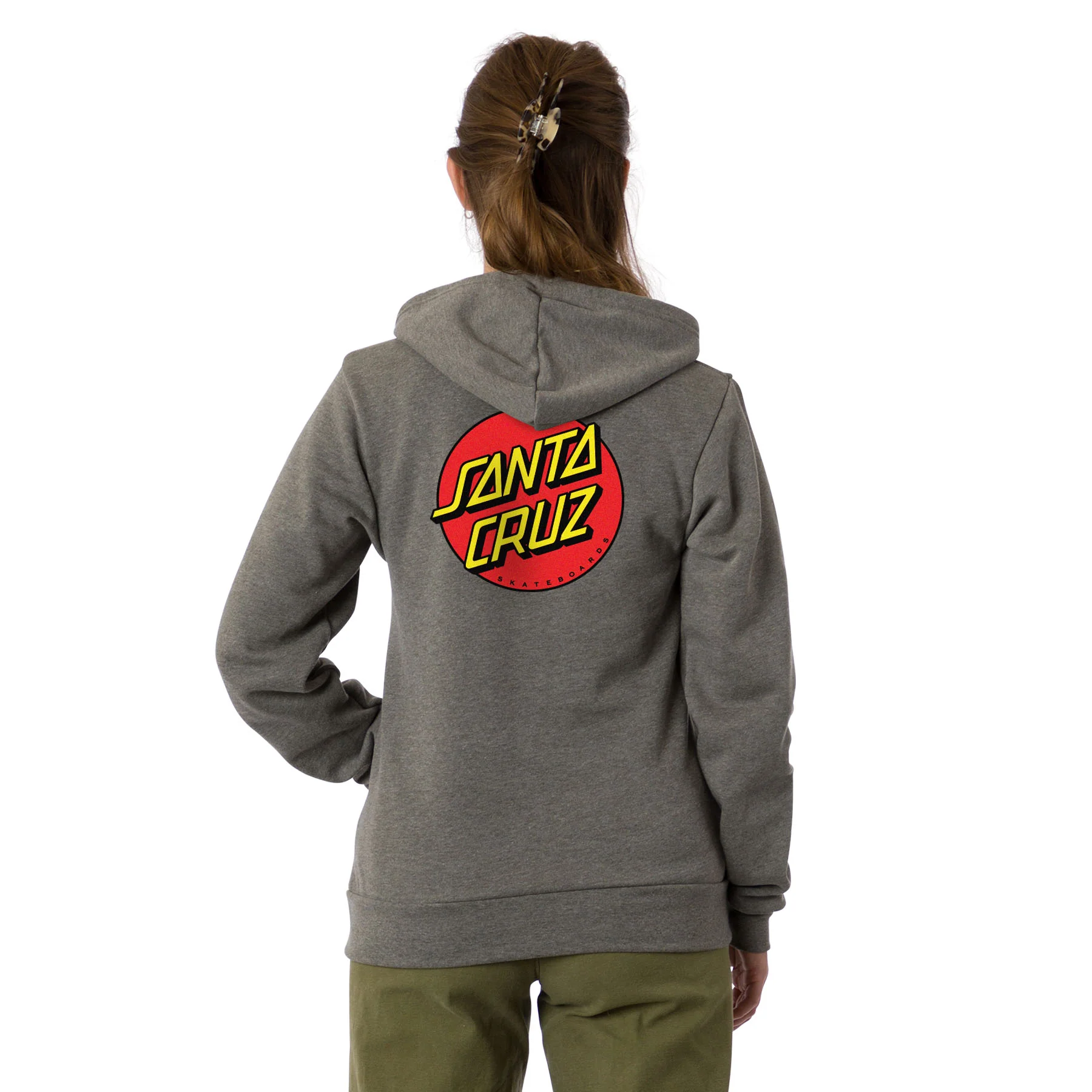 Classic Dot Womens Santa Cruz Hoodie - Image 10