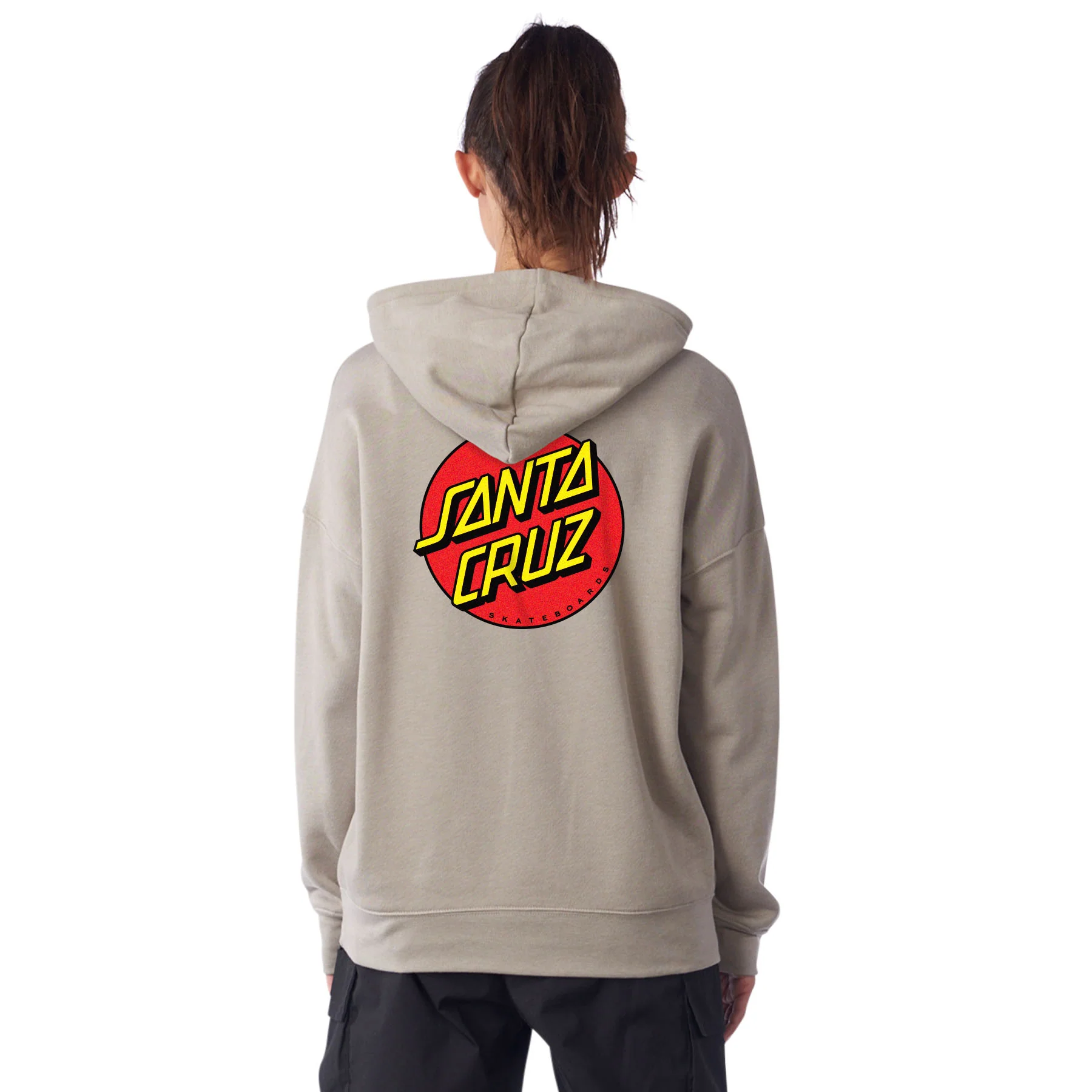 Classic Dot Womens Santa Cruz Hoodie - Image 16