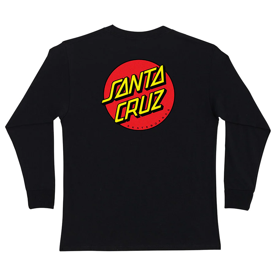 Classic Dot Santa Cruz Youth Longsleeve T-Shirt - Image 12