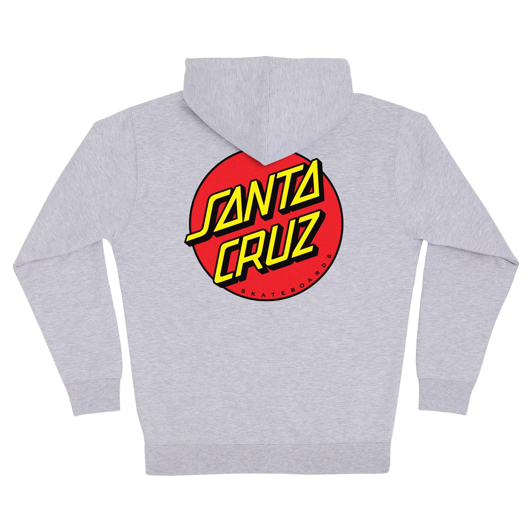 Classic Dot Mens Santa Cruz Zip Hoodie - Image 5