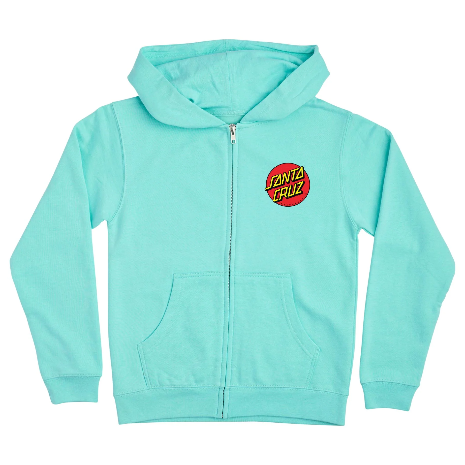 Classic Dot Santa Cruz Youth Zip Hoodie - Image 9