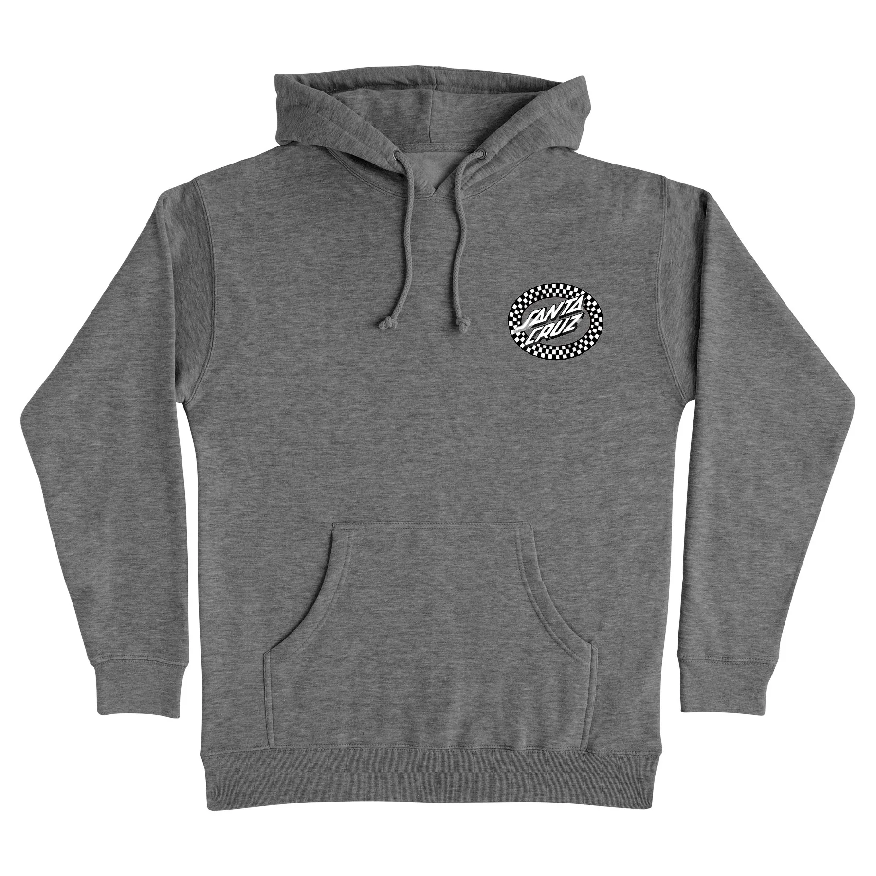 Collage Oval Dot Mens Santa Cruz Hoodie - Image 3