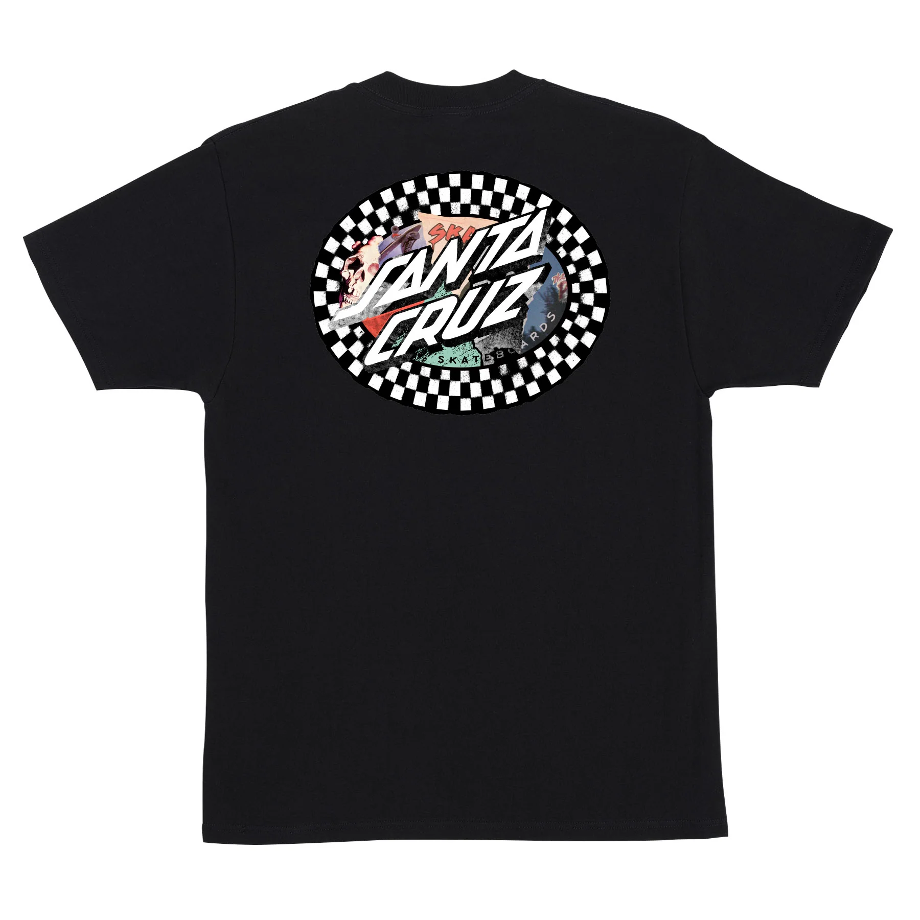 Collage Oval Dot Mens Santa Cruz T-Shirt - Image 2