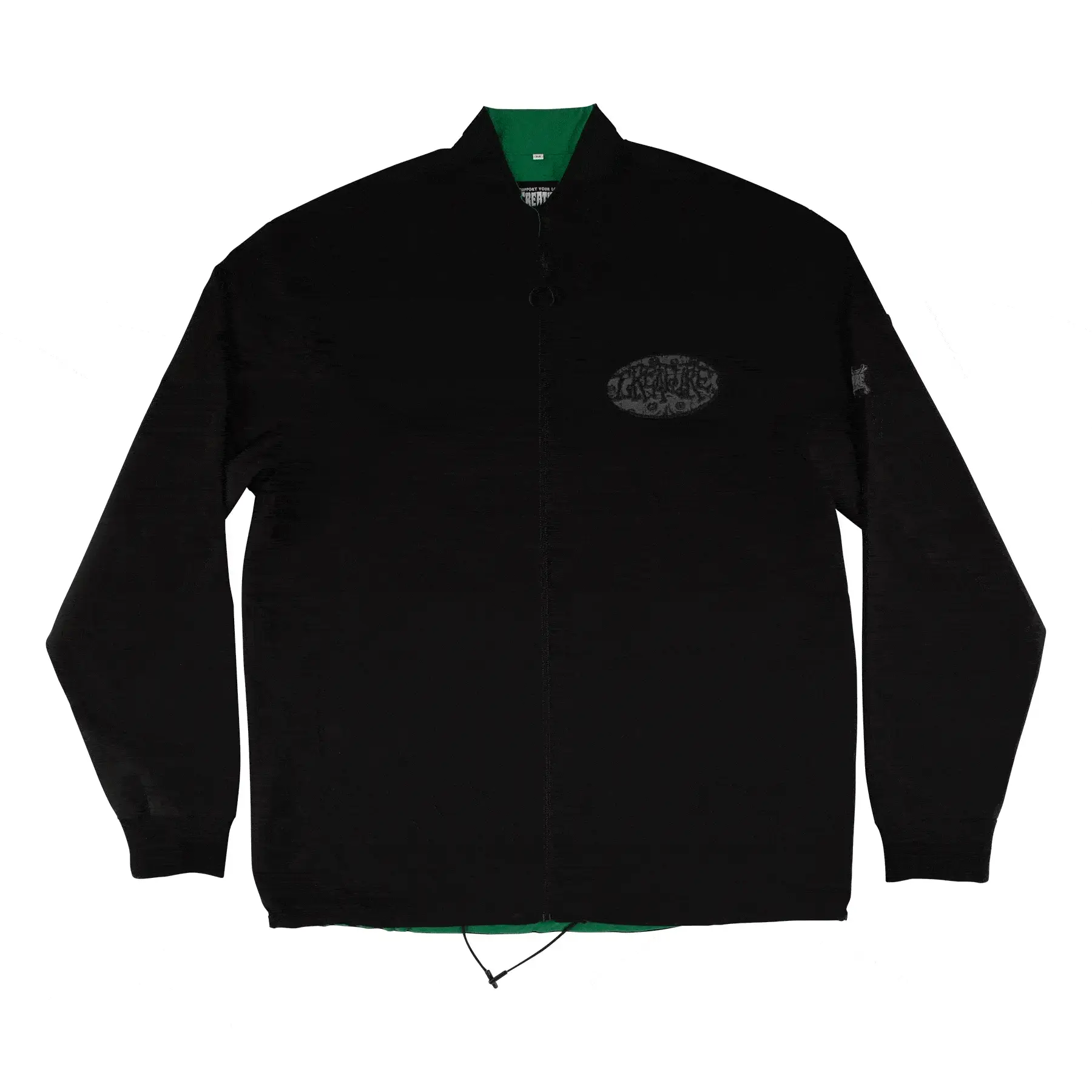 Crash & Burn Mens Creature Reversible Jacket