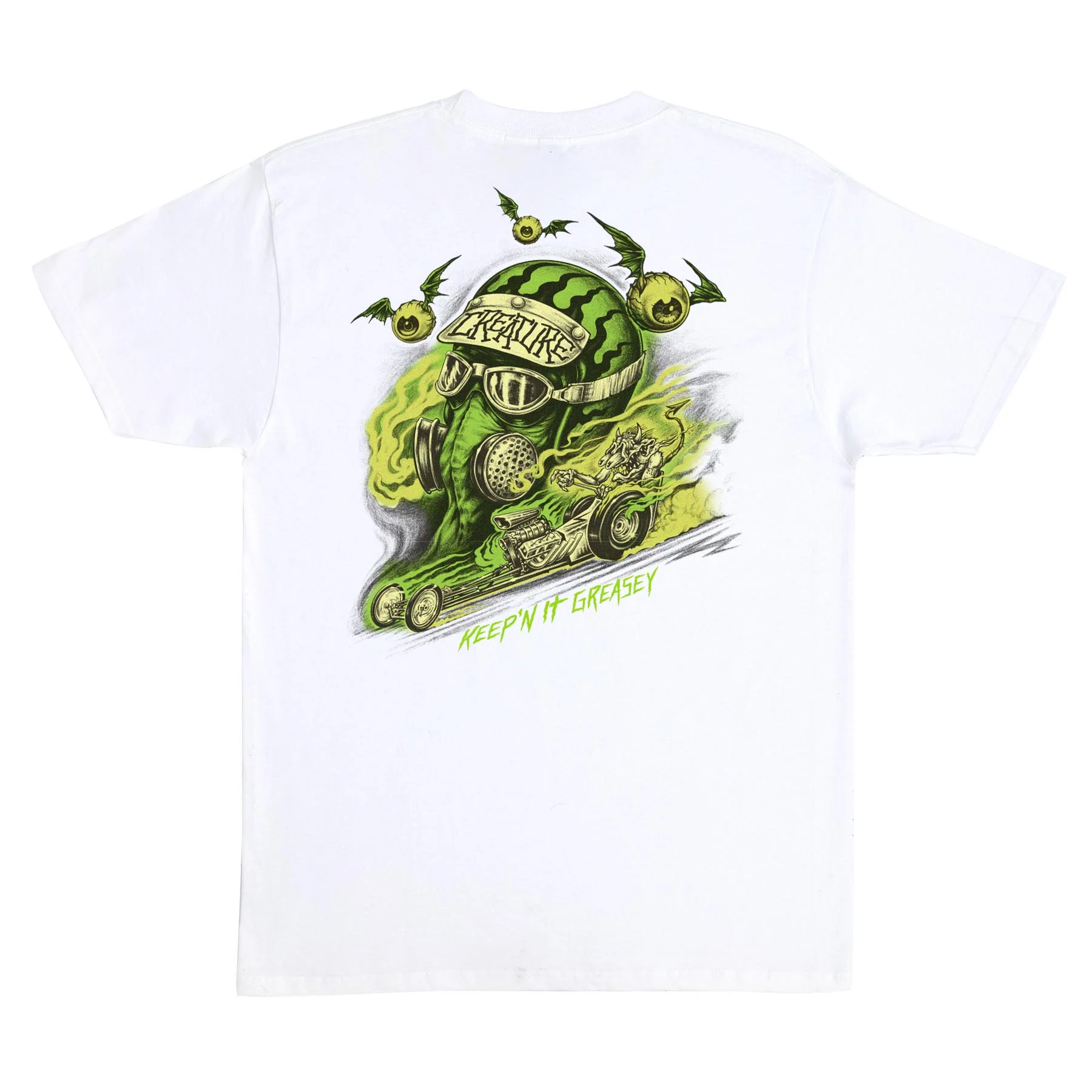 Crash and Burn Mens Creature T-Shirt - Image 4
