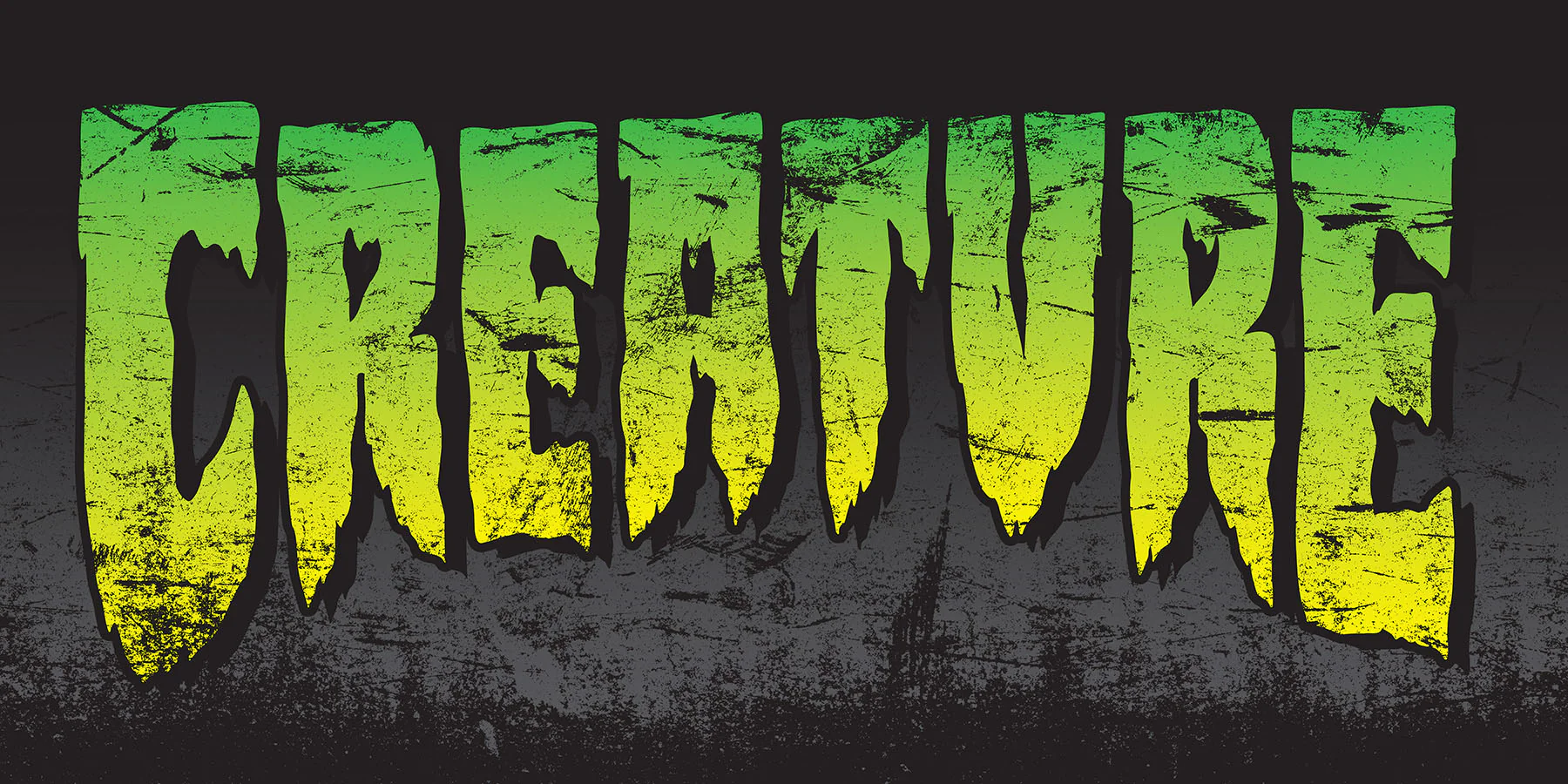 60in Creature Logo Creature Skateboards Banner