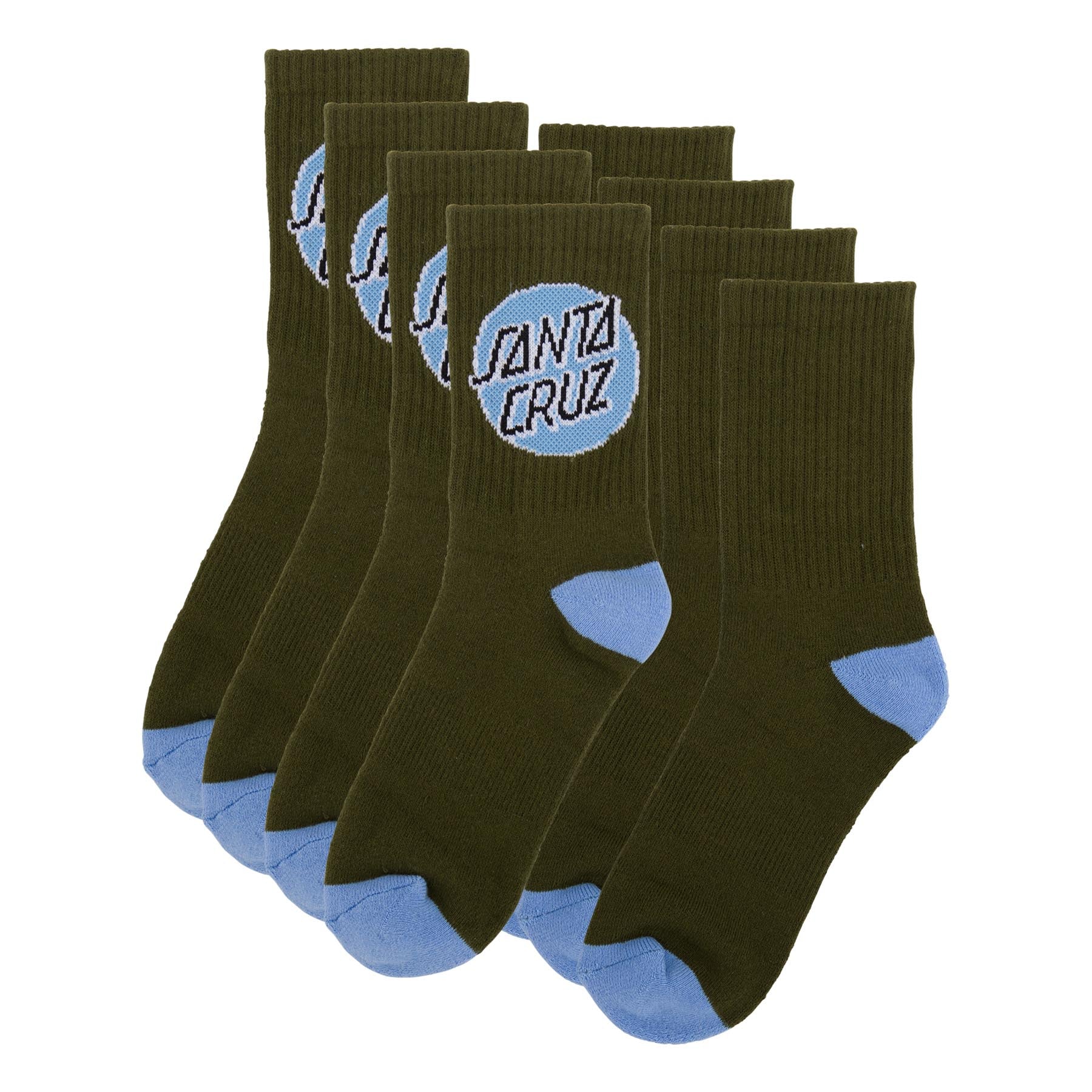 Cruz Youth Santa Cruz Socks X4 Pairs